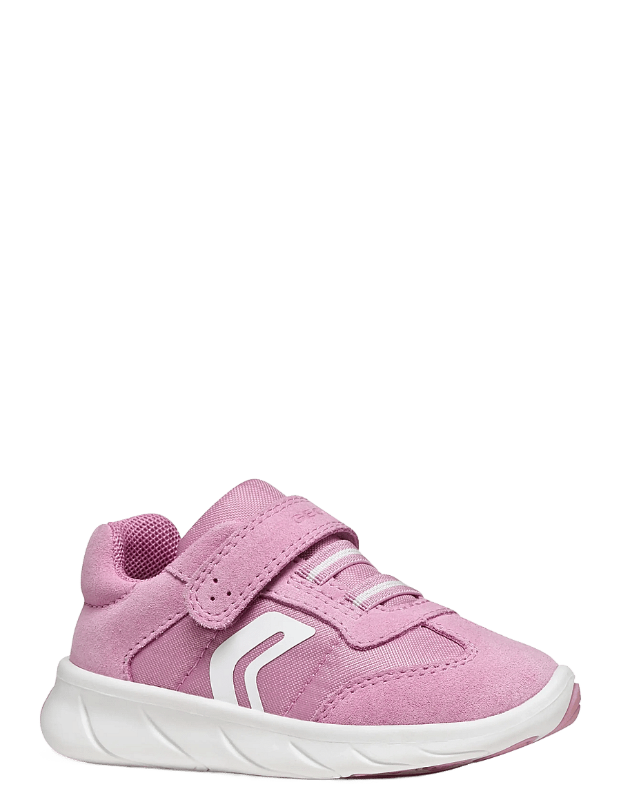 GEOX - B FOOT-RUN GIRL A - kõrge säärega tossud - dark pink/white - 0
