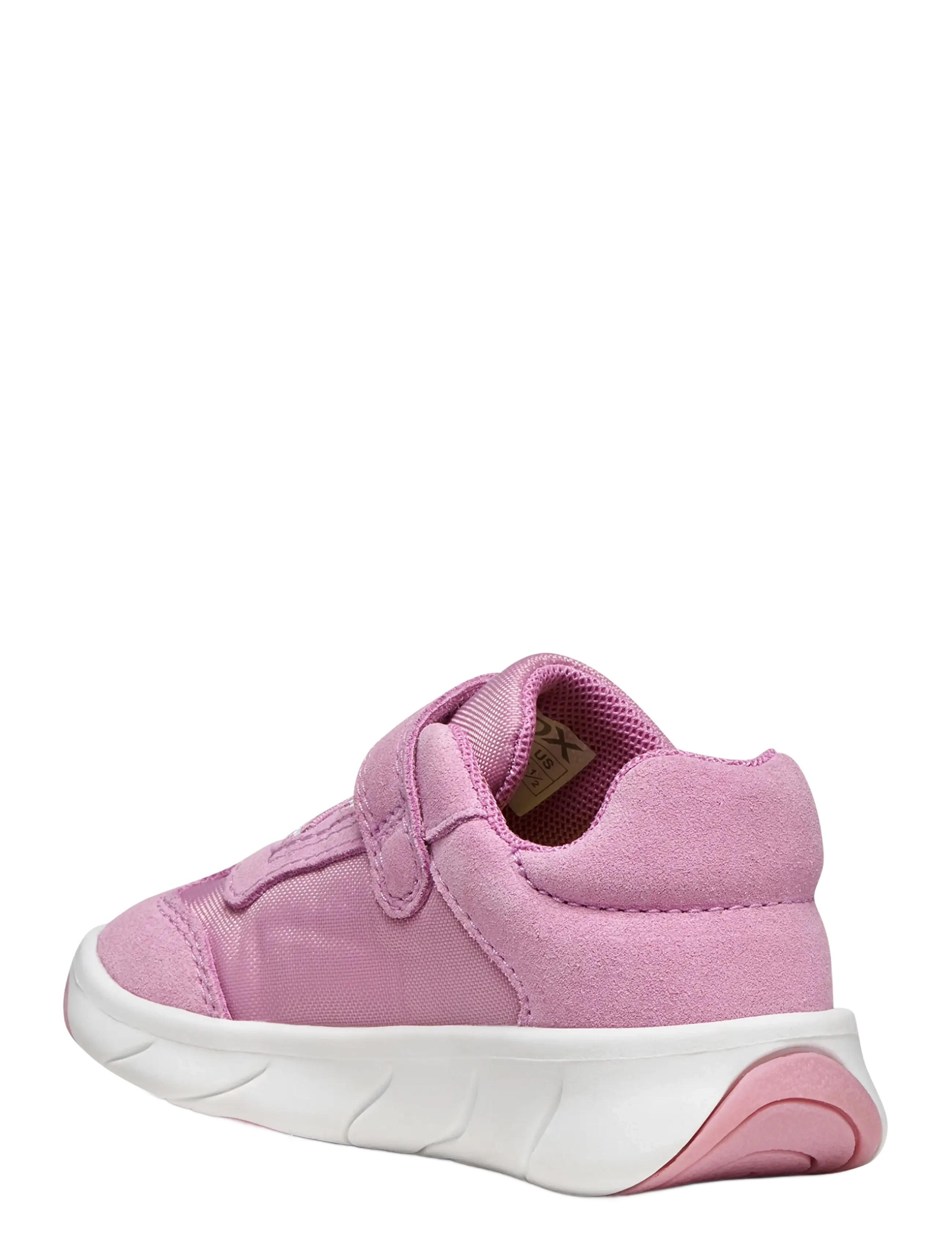 GEOX - B FOOT-RUN GIRL A - niedriger schnitt - dark pink/white - 1