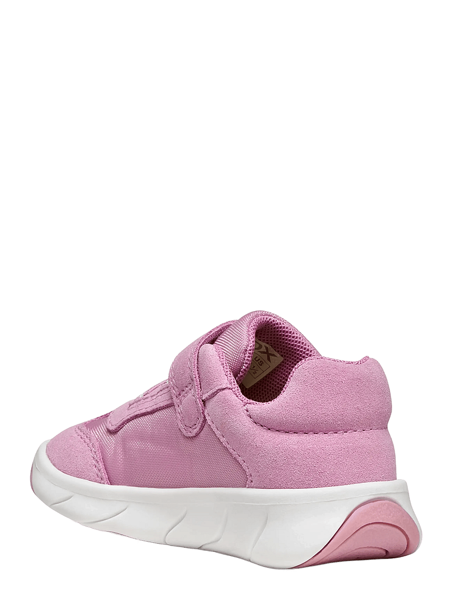 GEOX - B FOOT-RUN GIRL A - niedriger schnitt - dark pink/white - 1