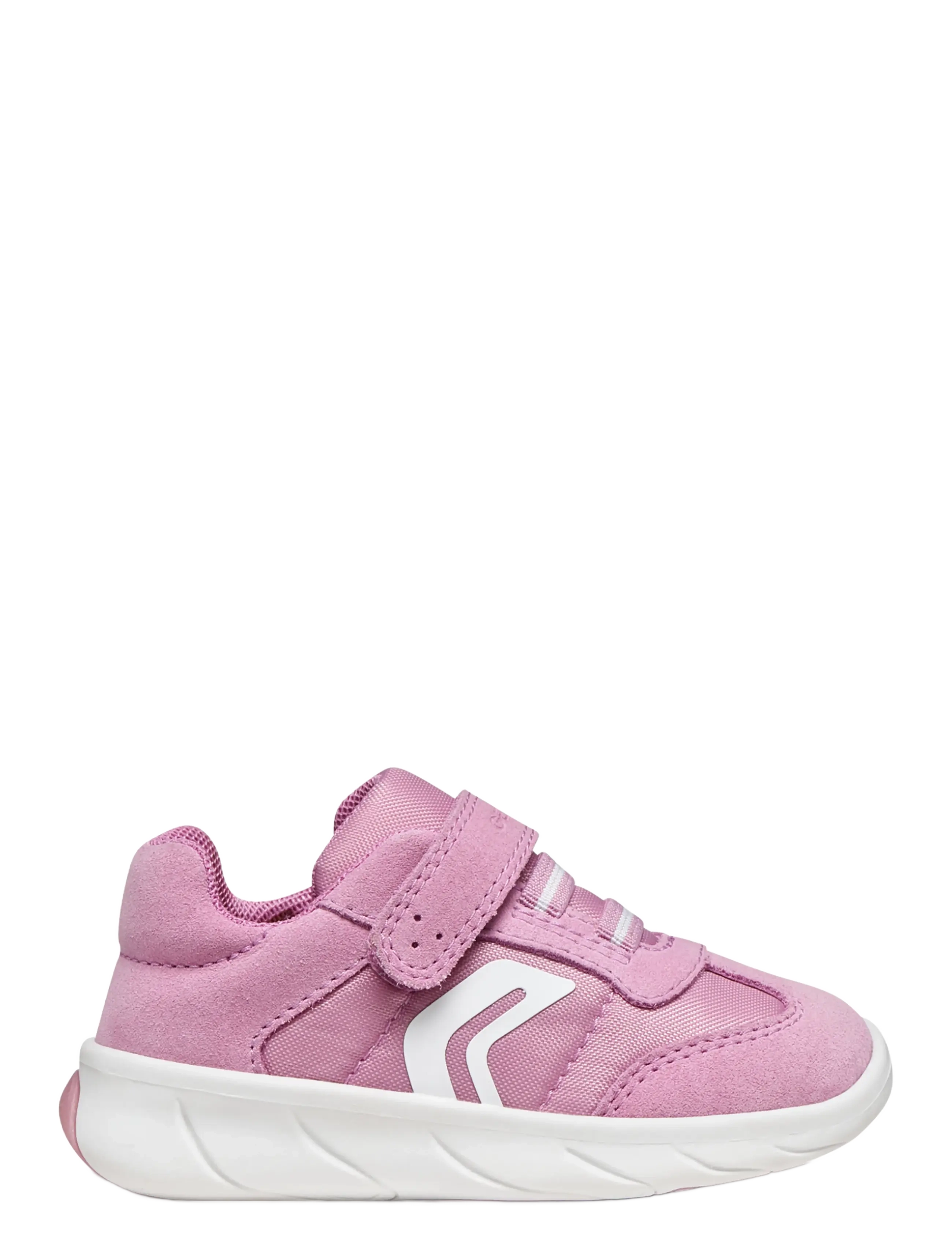 GEOX - B FOOT-RUN GIRL A - niedriger schnitt - dark pink/white - 2