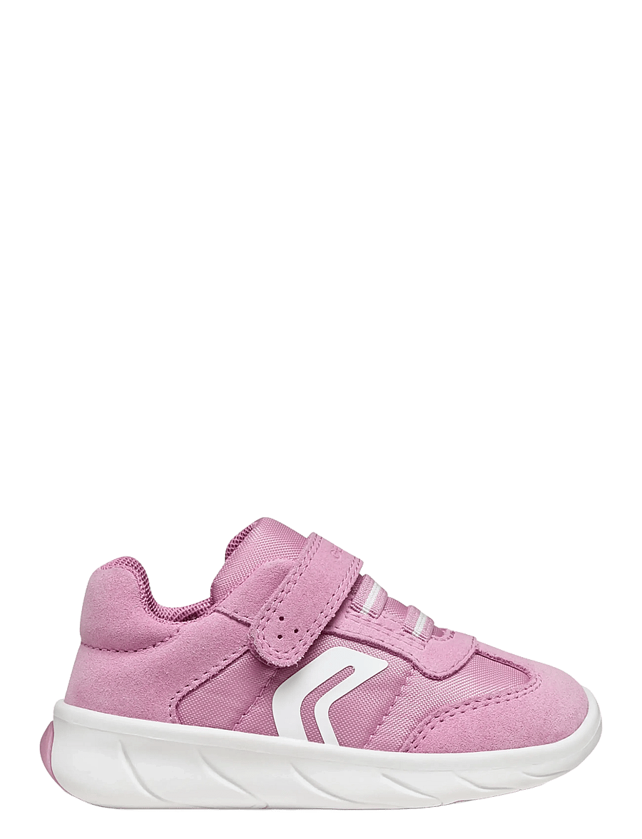 GEOX - B FOOT-RUN GIRL A - niedriger schnitt - dark pink/white - 2