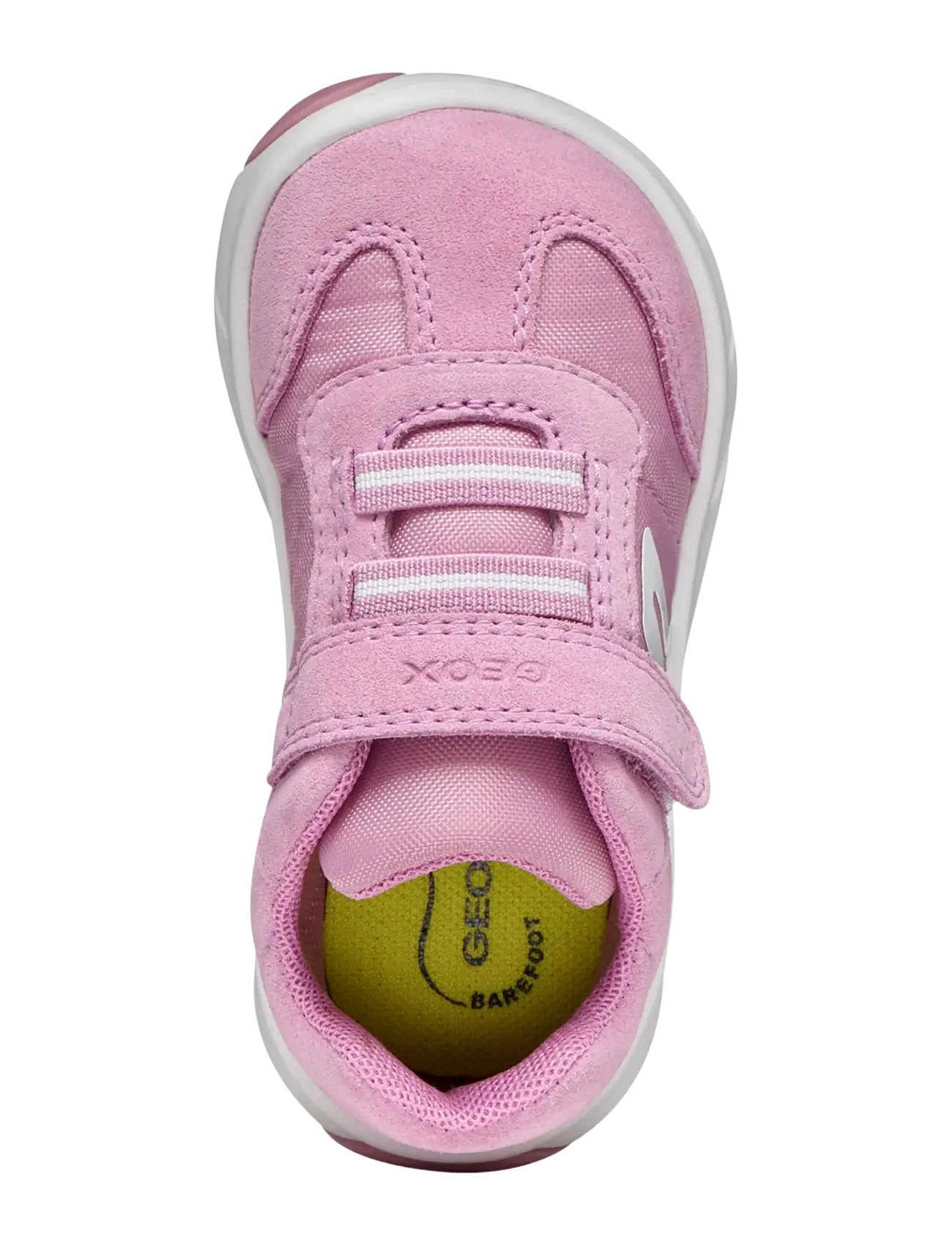 GEOX - B FOOT-RUN GIRL A - niedriger schnitt - dark pink/white - 3