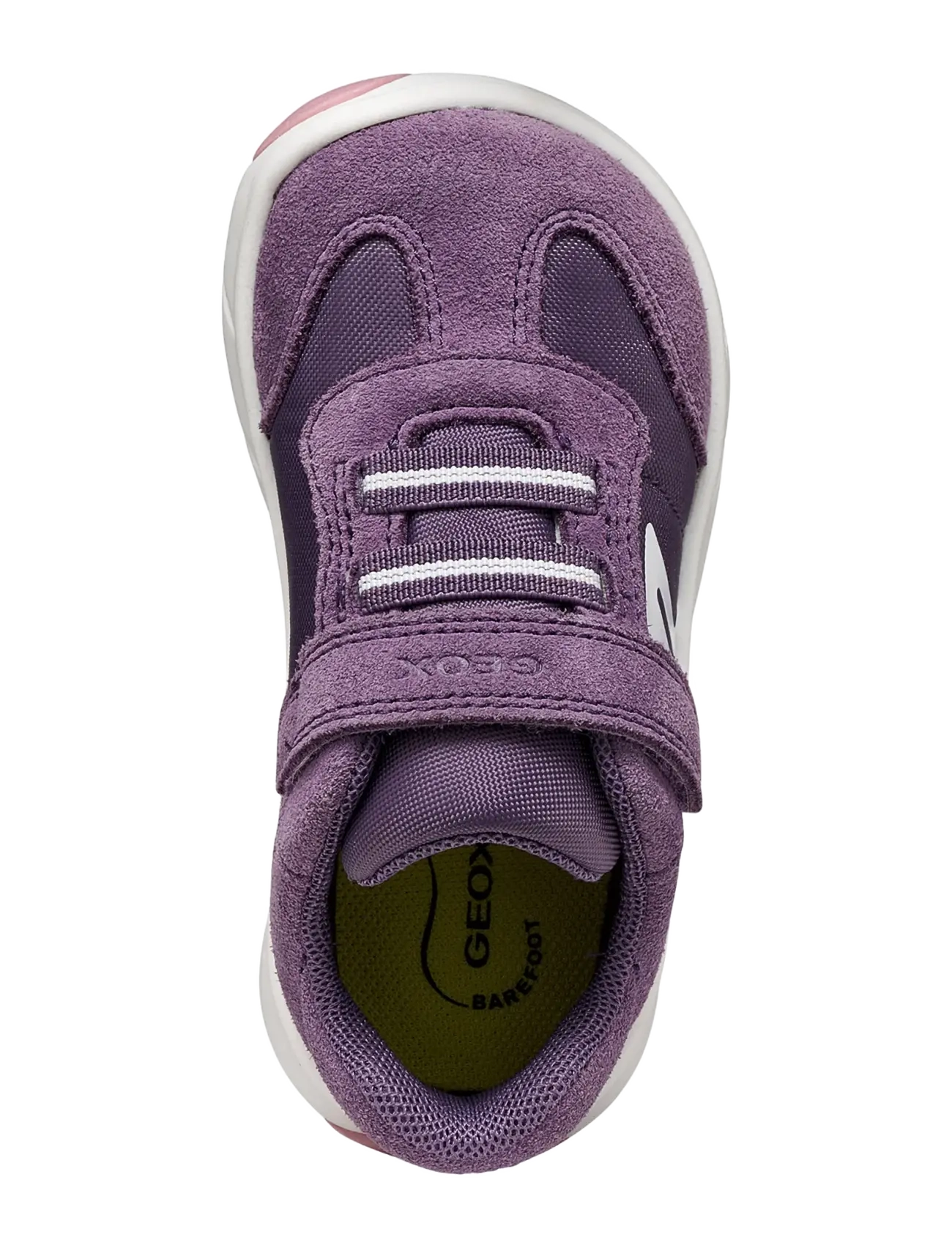 GEOX - B FOOT-RUN GIRL A - kõrge säärega tossud - light violet/white - 3