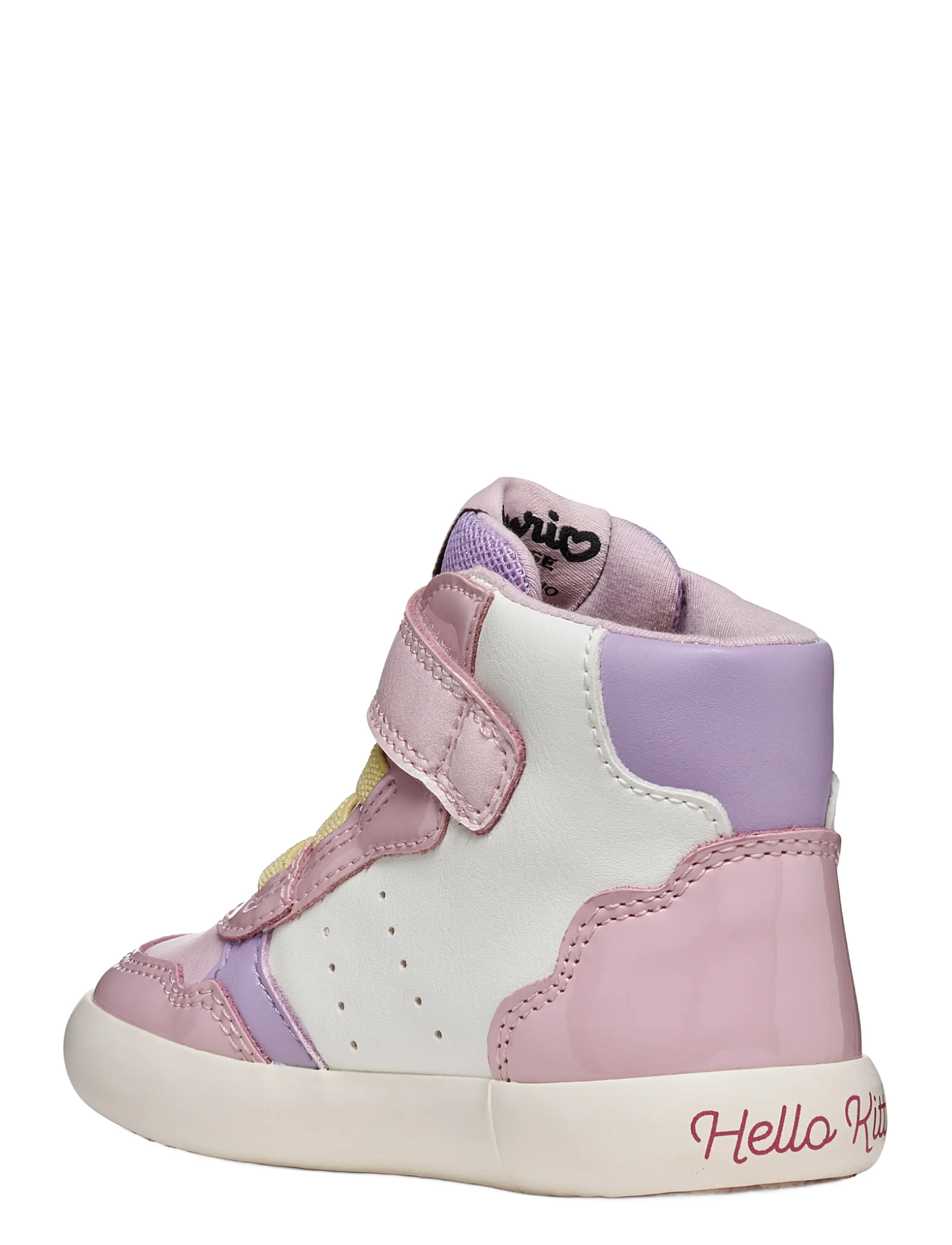 GEOX - B GISLI GIRL C - hoher schnitt - white/pink - 1