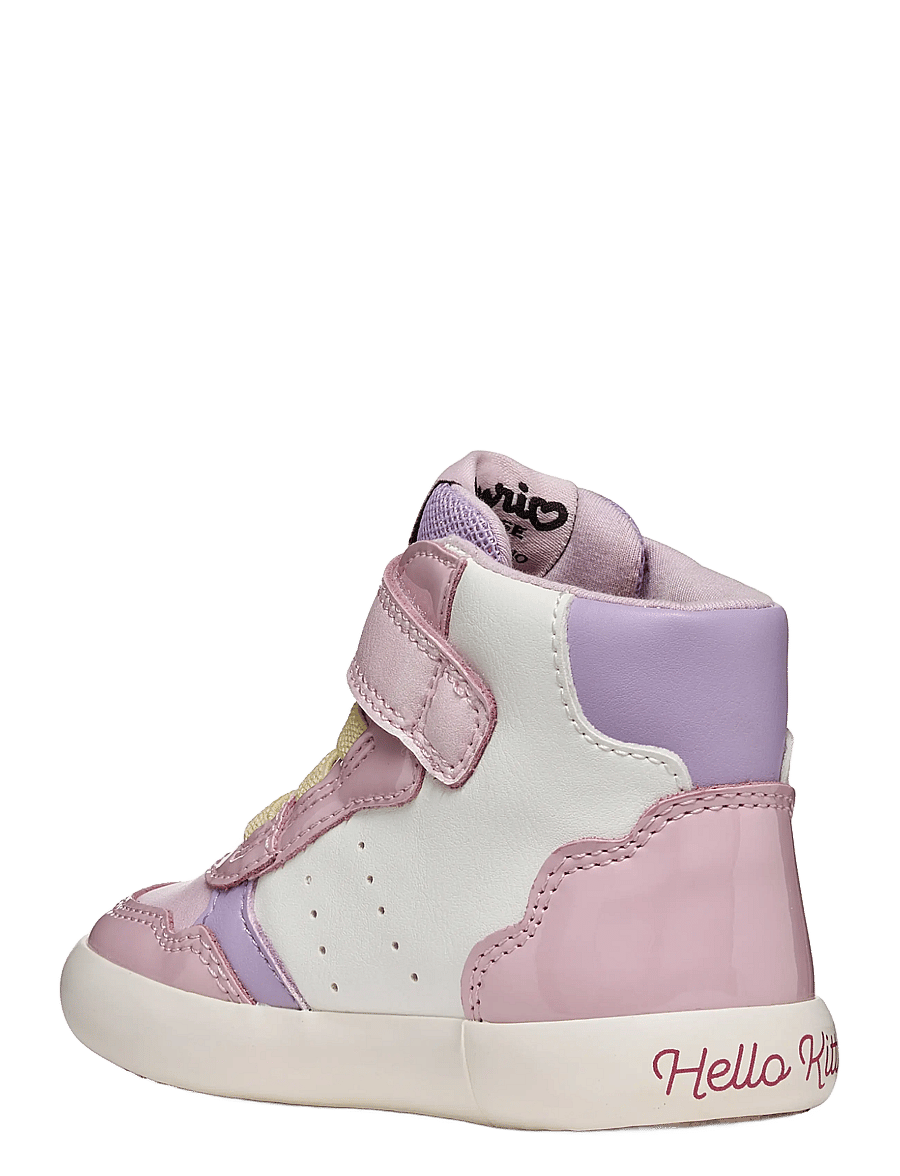 GEOX - B GISLI GIRL C - hoher schnitt - white/pink - 1