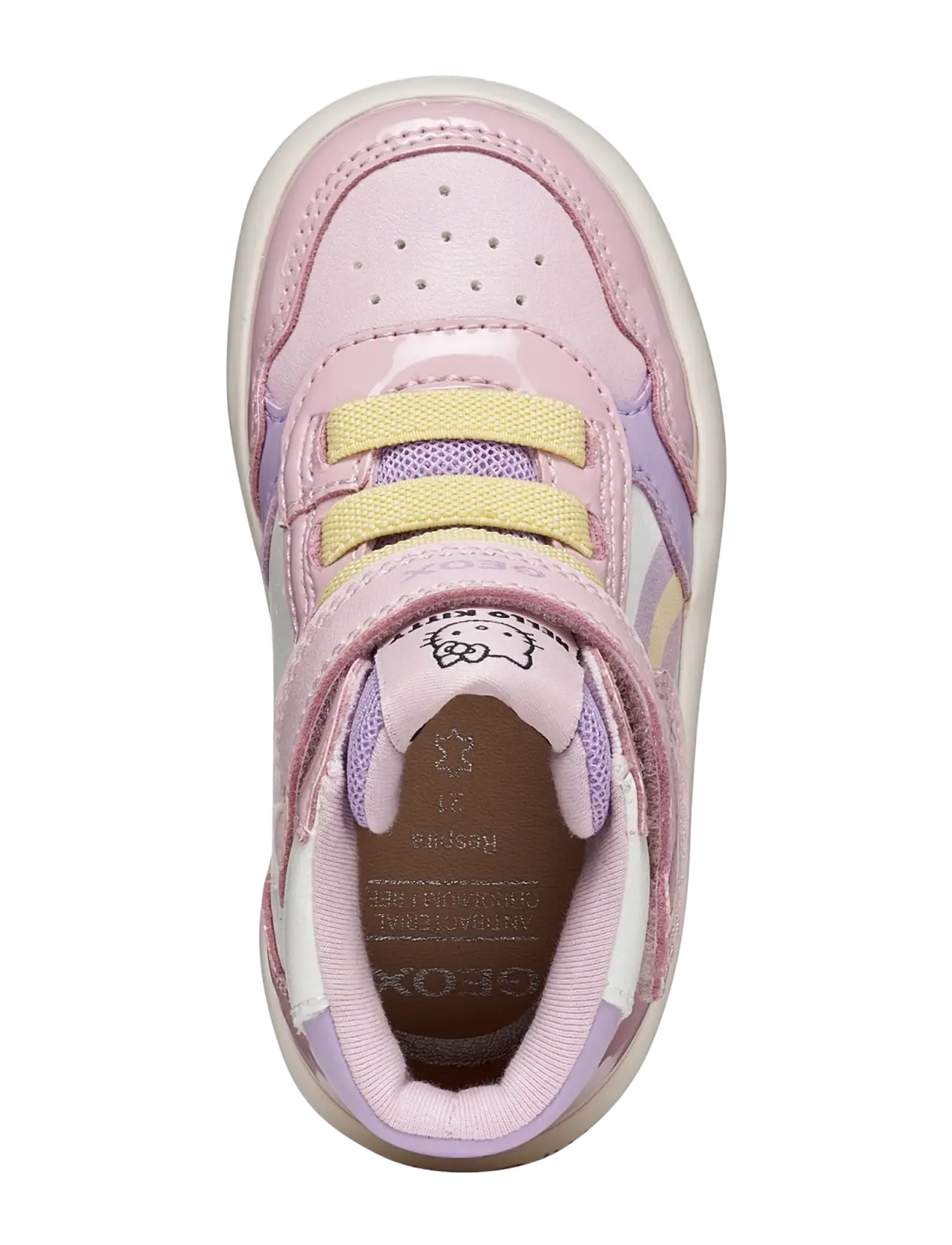 GEOX - B GISLI GIRL C - hoher schnitt - white/pink - 3