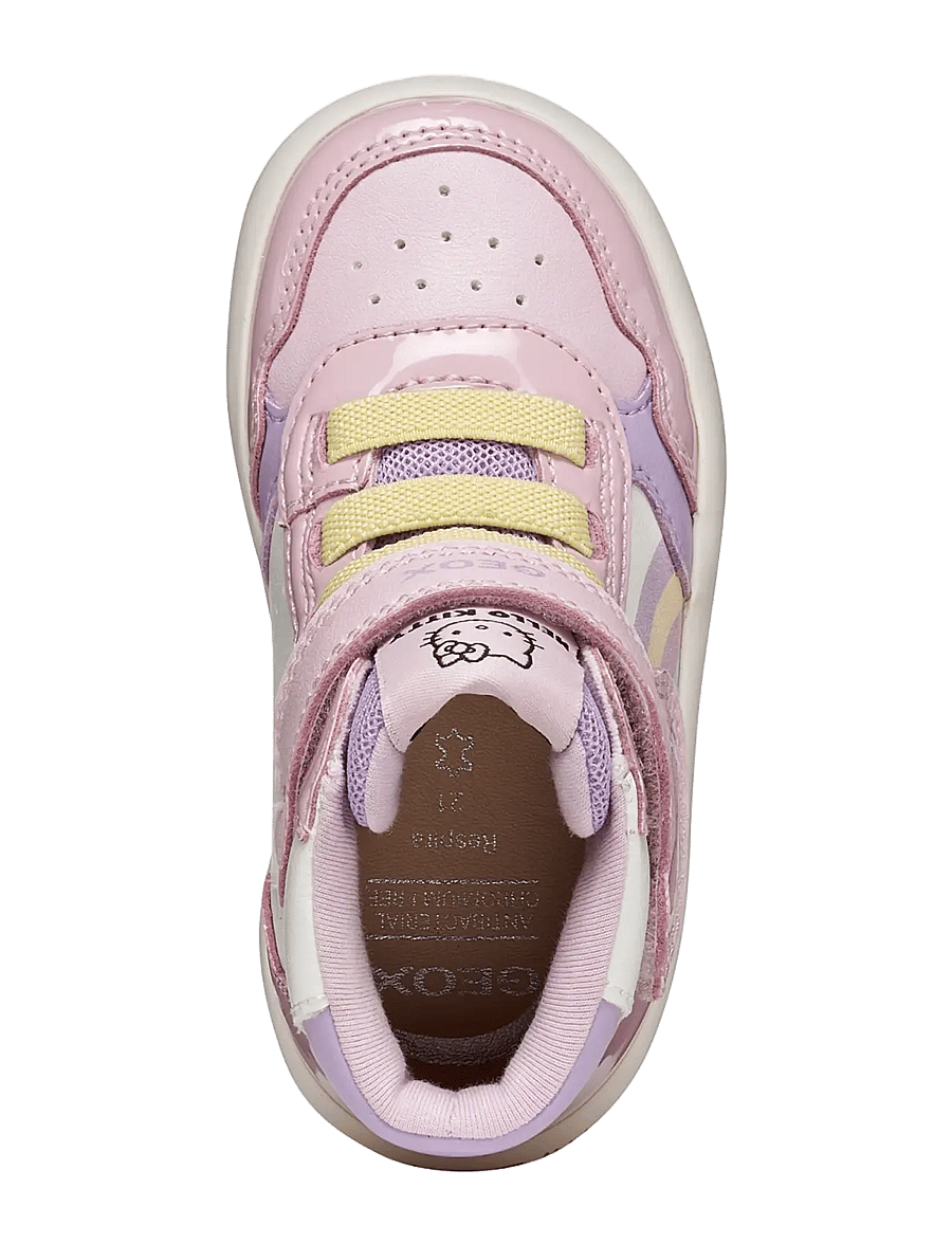 GEOX - B GISLI GIRL C - hoher schnitt - white/pink - 3