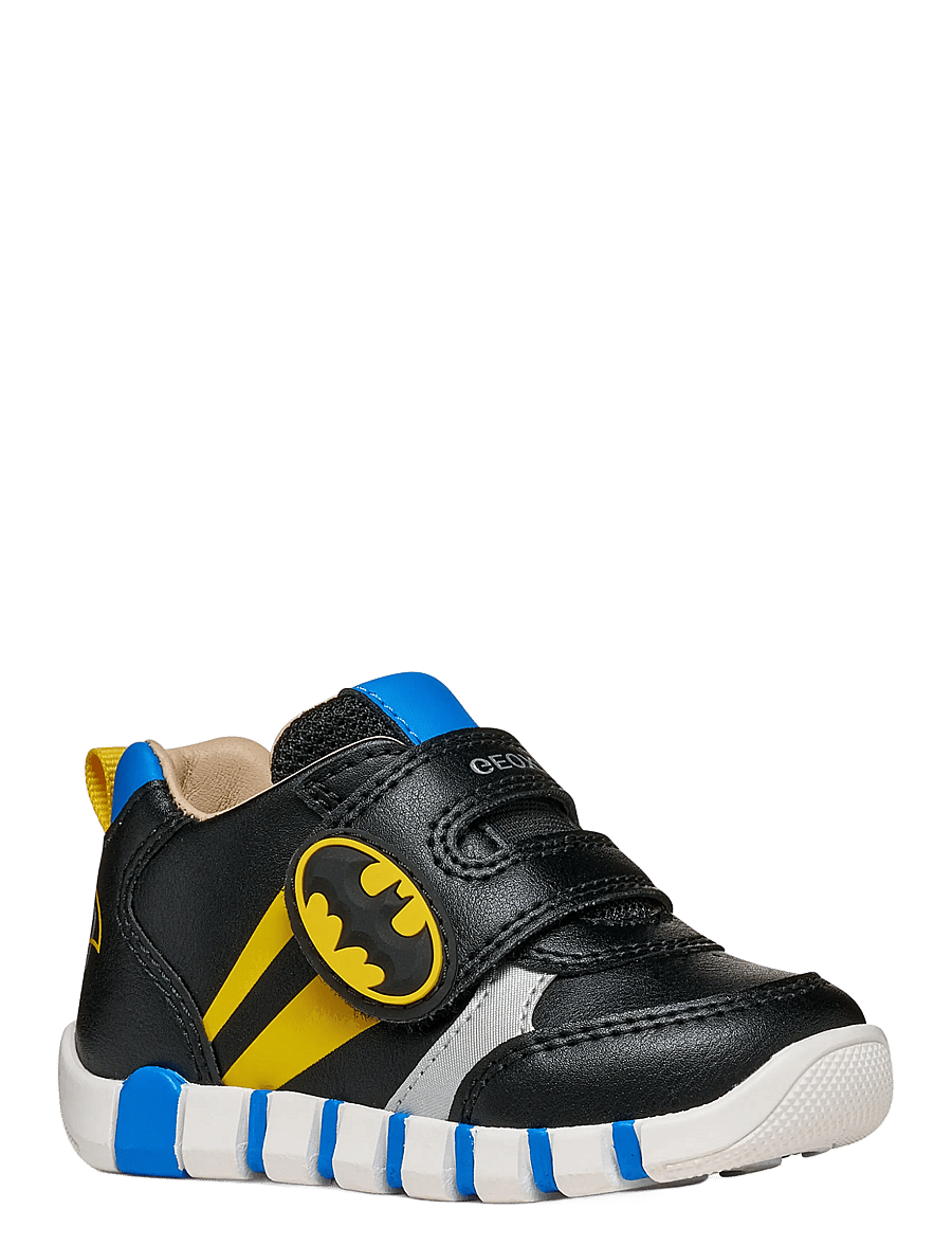 GEOX - B IUPIDOO BOY B - kõrge säärega tossud - black/yellow - 0