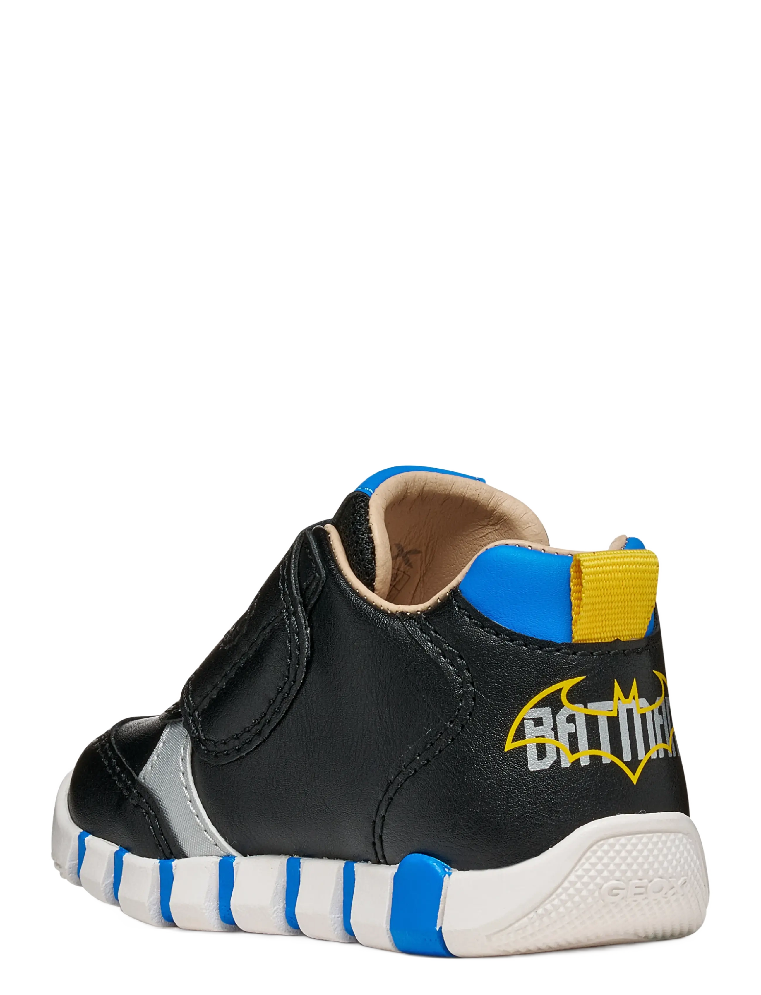 GEOX - B IUPIDOO BOY B - kõrge säärega tossud - black/yellow - 2