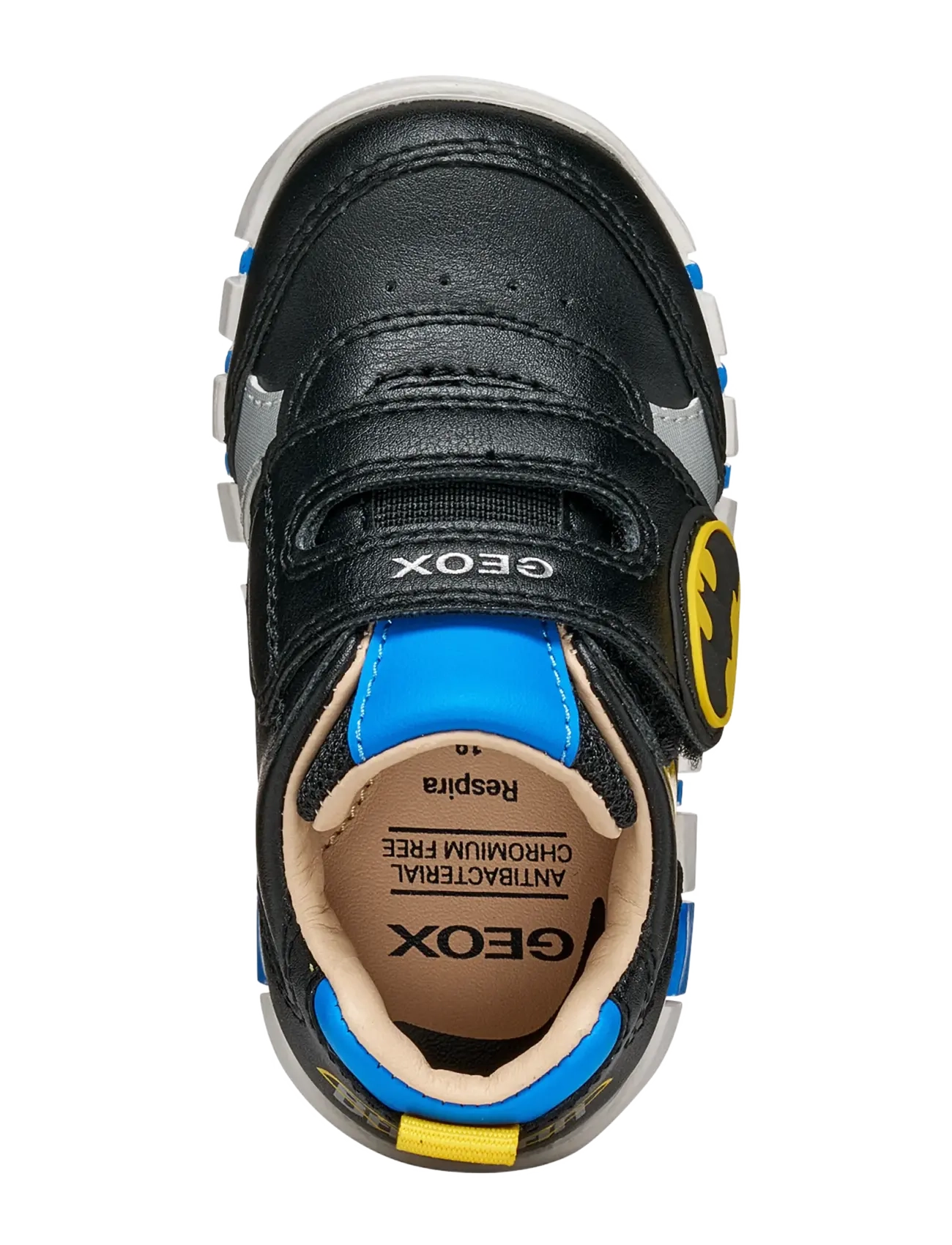 GEOX - B IUPIDOO BOY B - kõrge säärega tossud - black/yellow - 3