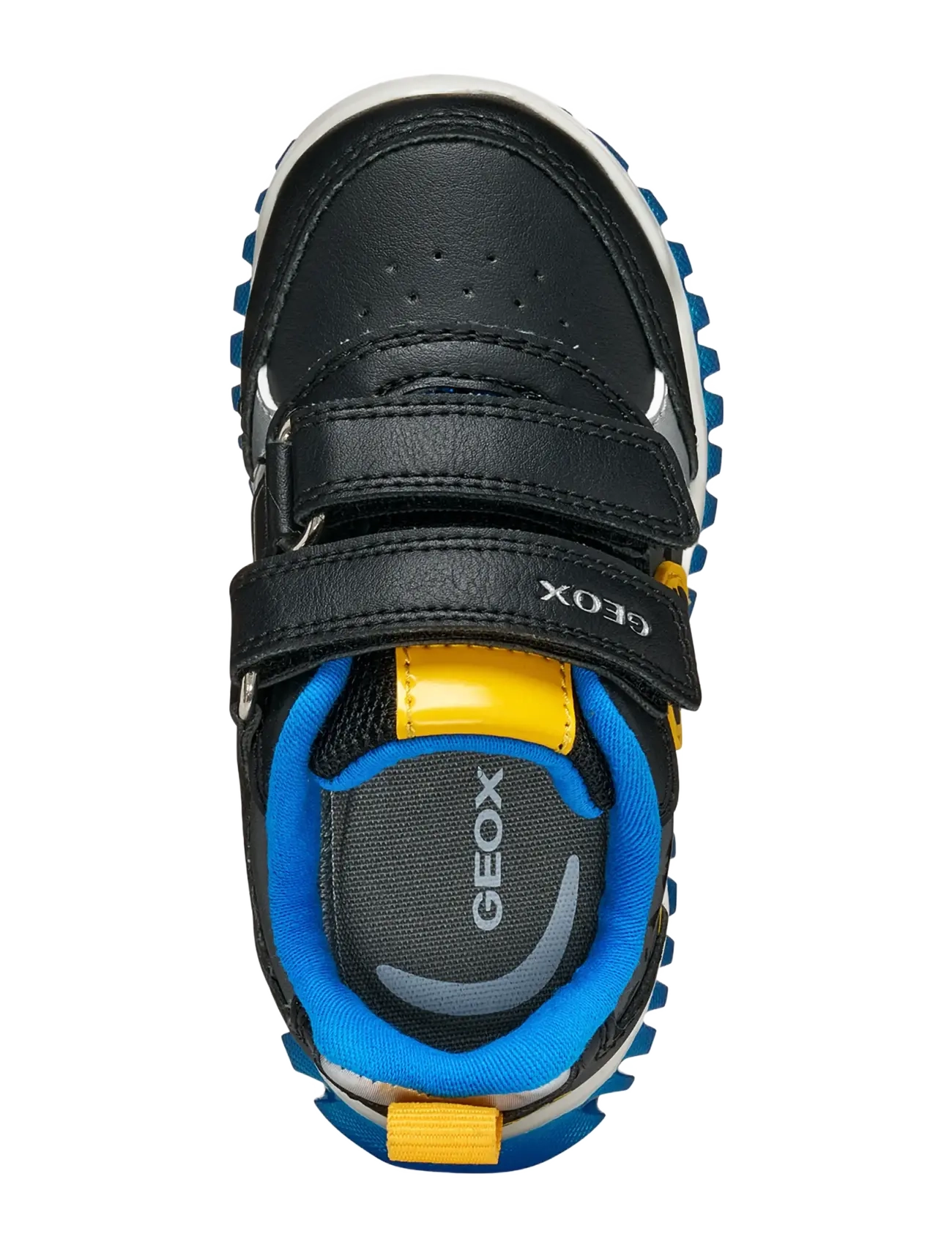 GEOX - B LIGHTYLOO BOY A - kõrge säärega tossud - black/yellow - 3
