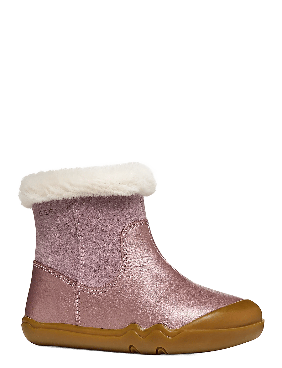GEOX - B STEPPIEUP GIRL A - barfußschuhe - light prune - 0