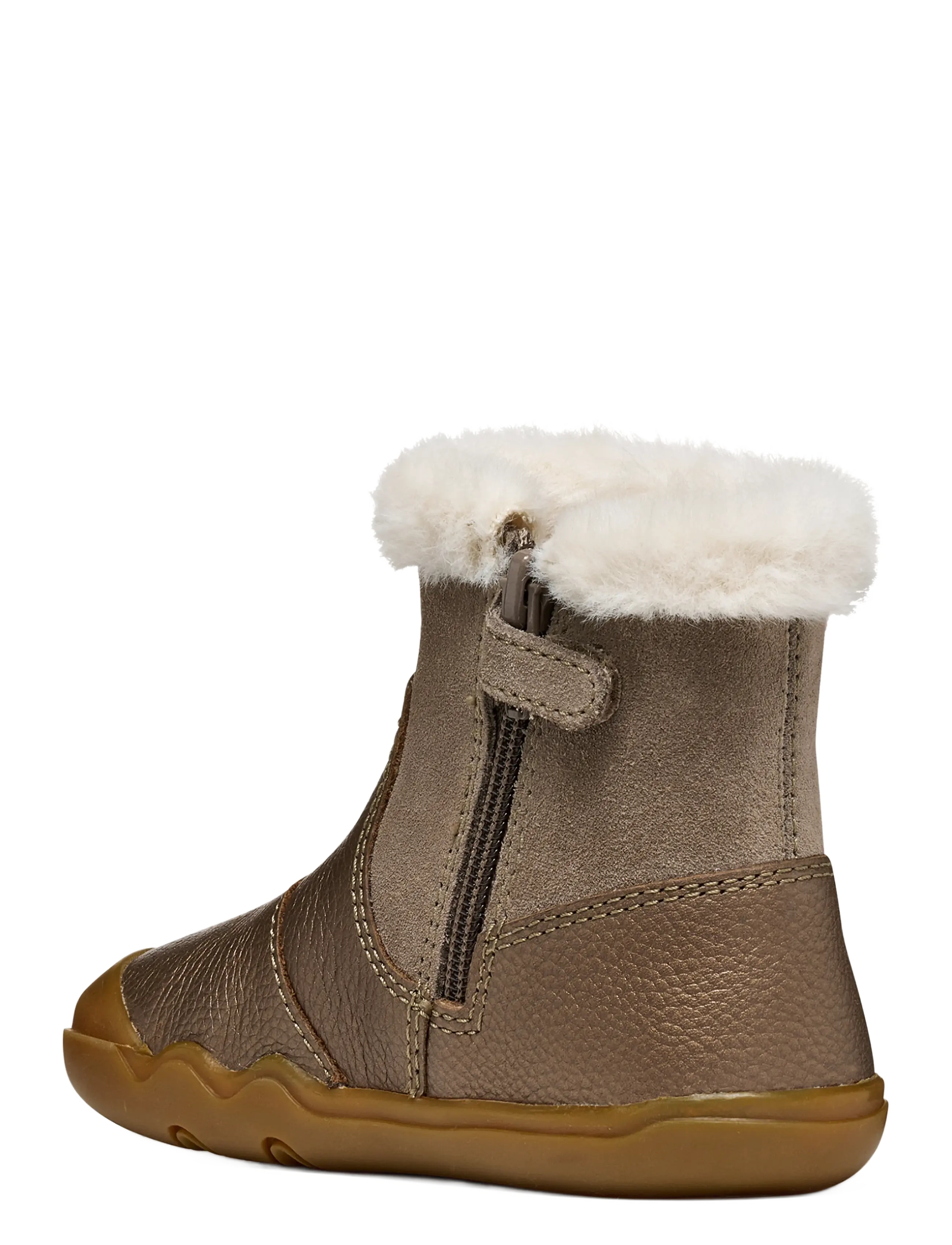 GEOX - B STEPPIEUP GIRL A - barefoot jalanõud - smoke grey - 2