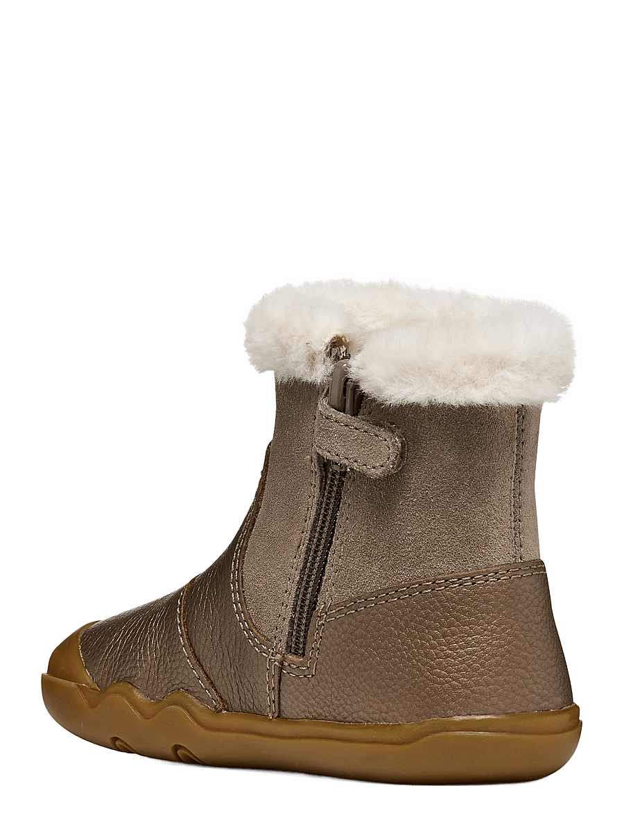 GEOX - B STEPPIEUP GIRL A - barefoot jalanõud - smoke grey - 2
