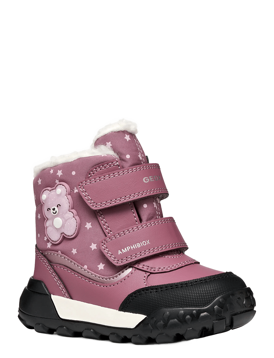 GEOX - B TREKKYUP GIRL B AB - baby-schuhe - dark rose - 0