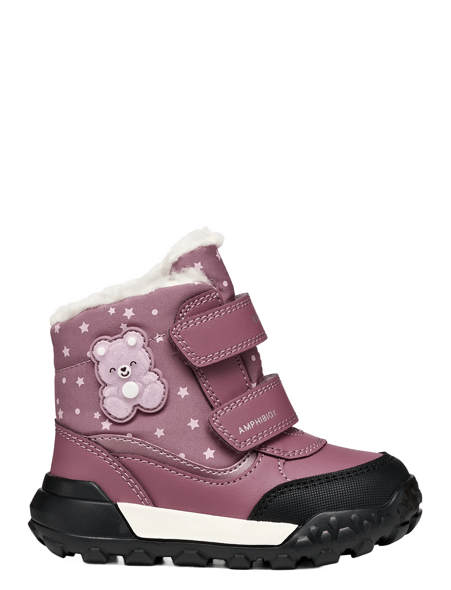 GEOX - B TREKKYUP GIRL B AB - baby-schuhe - dark rose - 1
