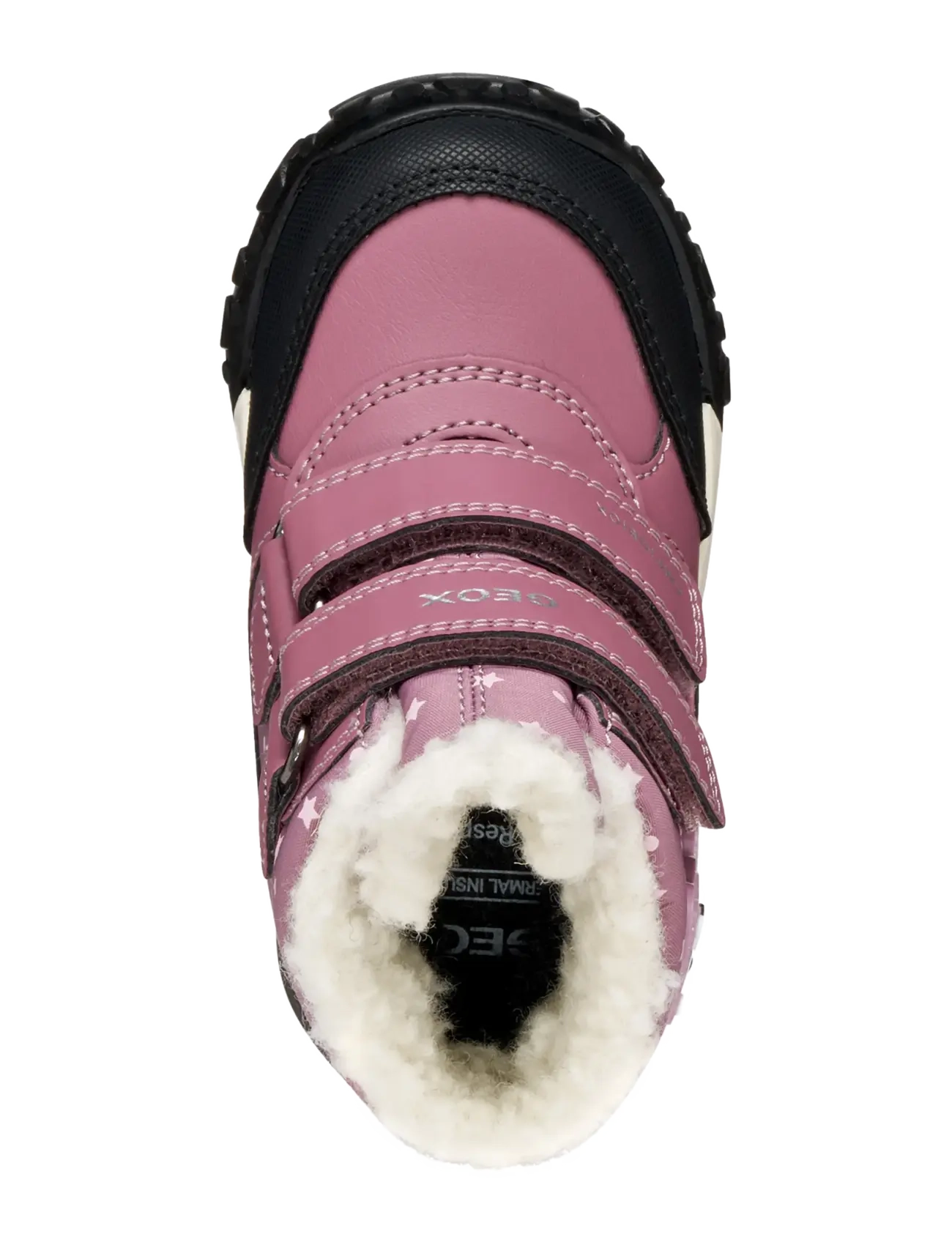 GEOX - B TREKKYUP GIRL B AB - baby booties - dark rose - 3