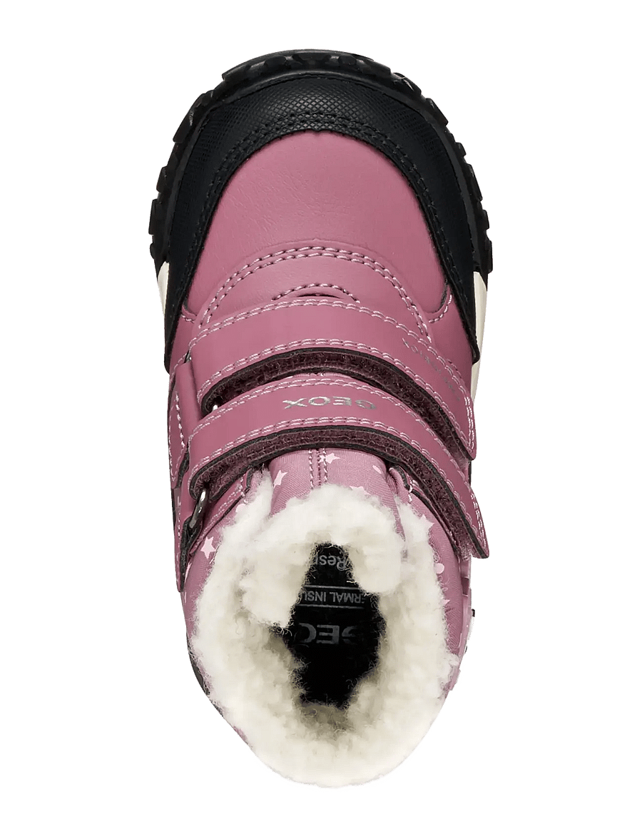 GEOX - B TREKKYUP GIRL B AB - baby-schuhe - dark rose - 3