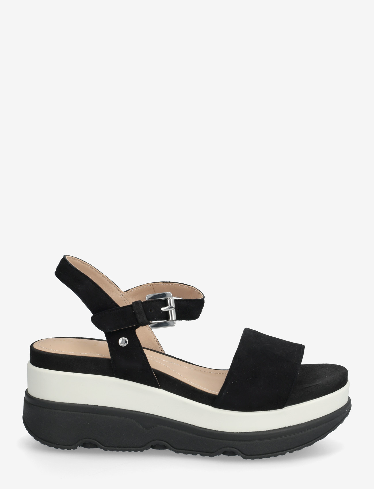 GEOX - D GARDENIA C - platformsandaler - black - 1