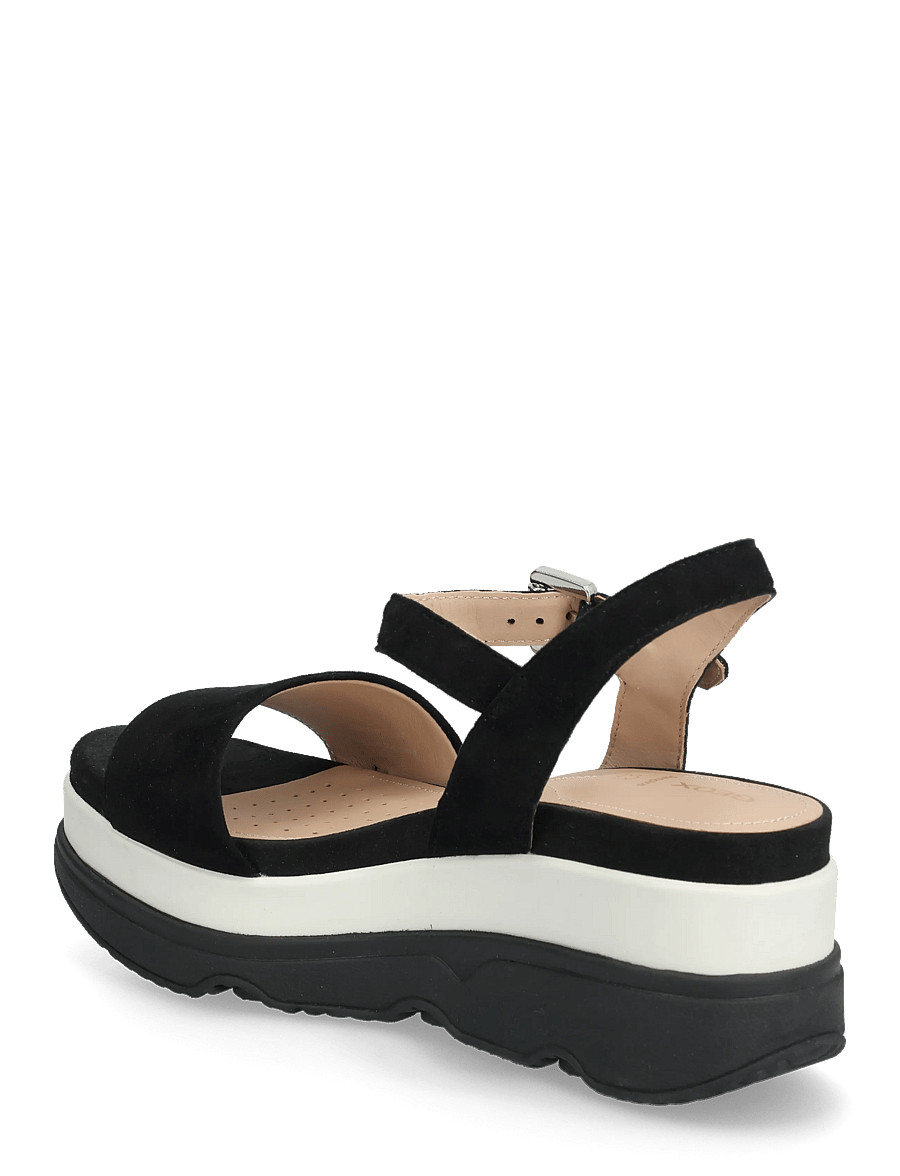 GEOX - D GARDENIA C - platform-sandaalit - black - 2