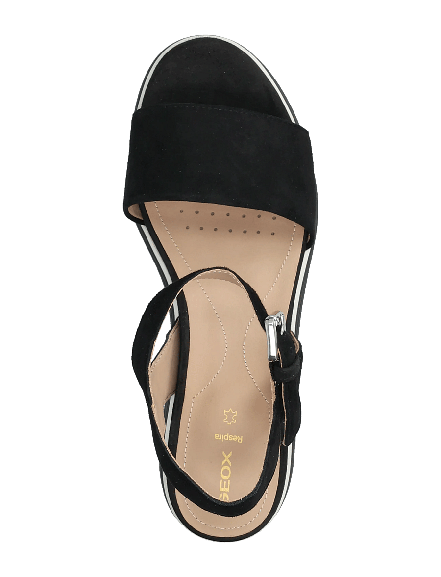 GEOX - D GARDENIA C - platform-sandaalit - black - 3