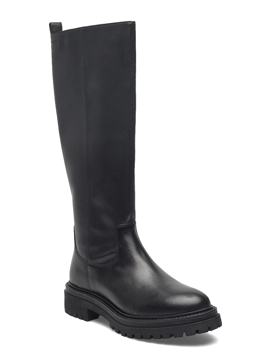 GEOX - D IRIDEA C - kniehohe stiefel - black - 0
