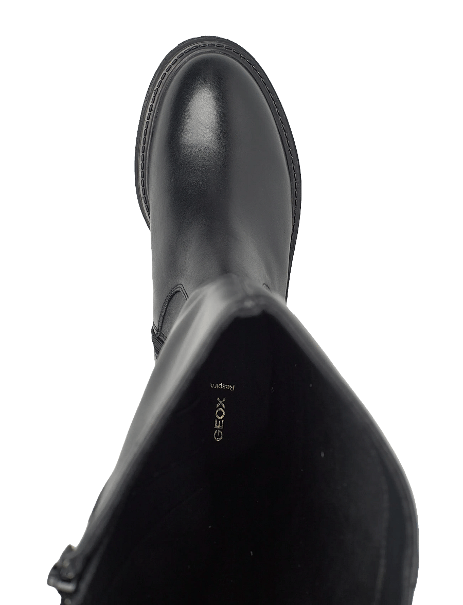 GEOX - D IRIDEA C - kniehohe stiefel - black - 3
