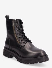 GEOX - D IRIDEA - flat ankle boots - blk oxford - 0