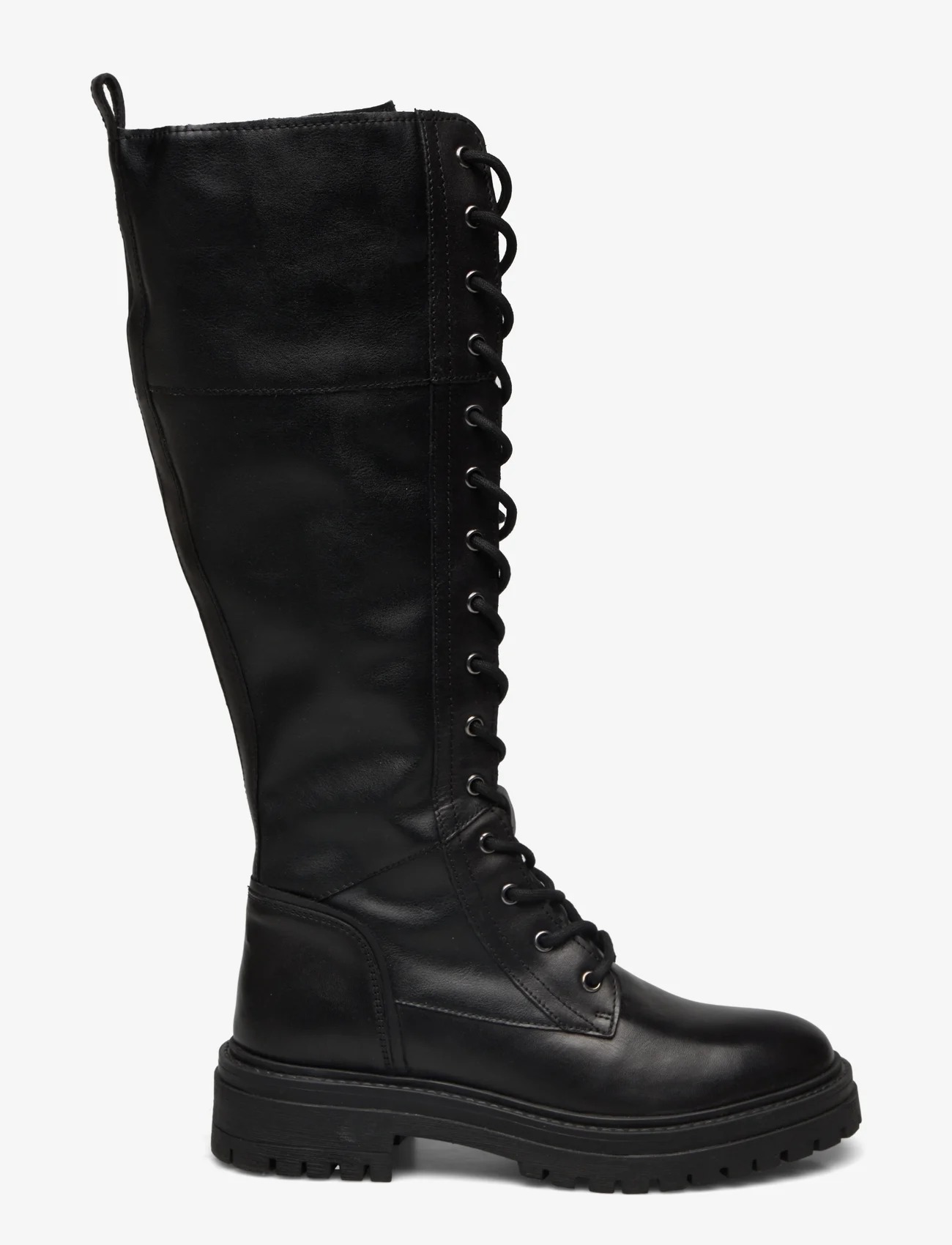 GEOX - D IRIDEA - høye boots - blk oxford - 1