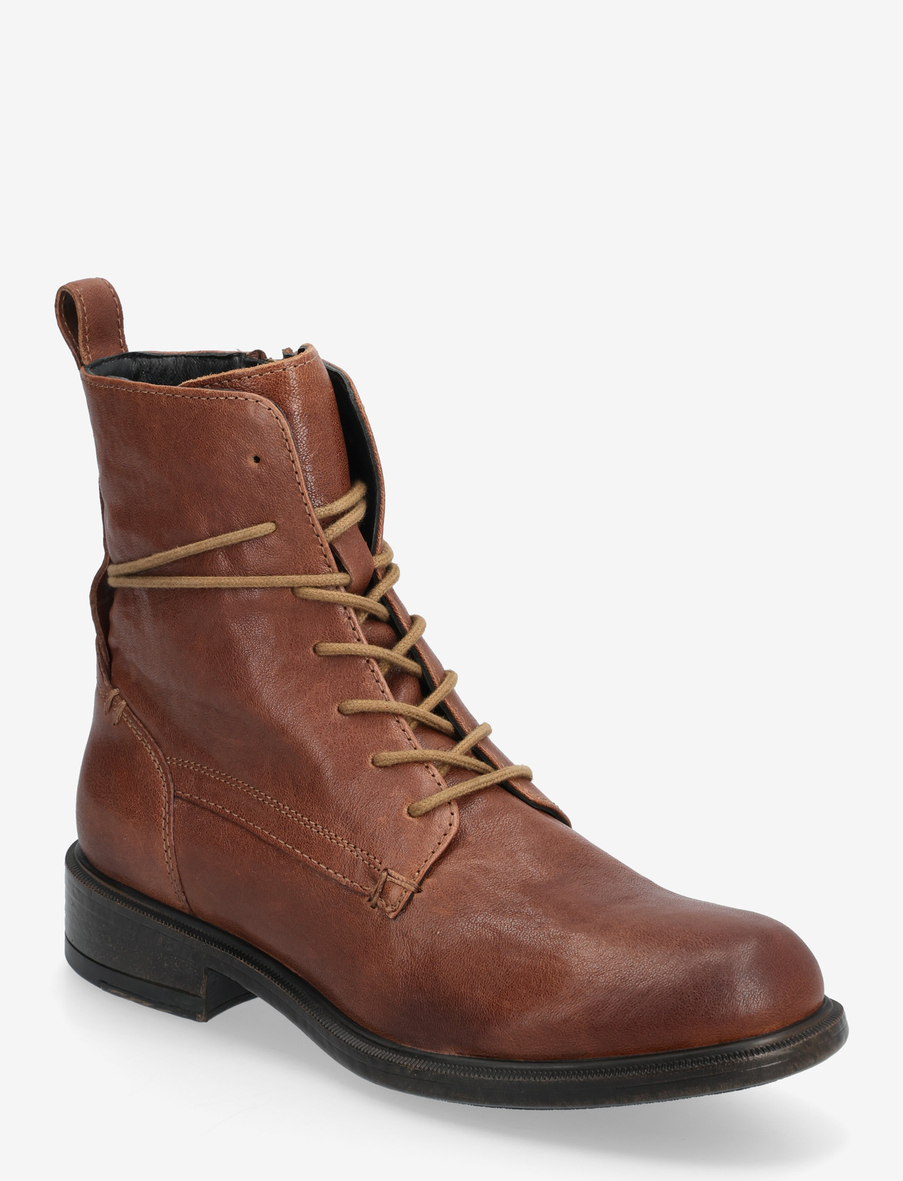 GEOX - D CATRIA A - flache stiefeletten - med brown - 0