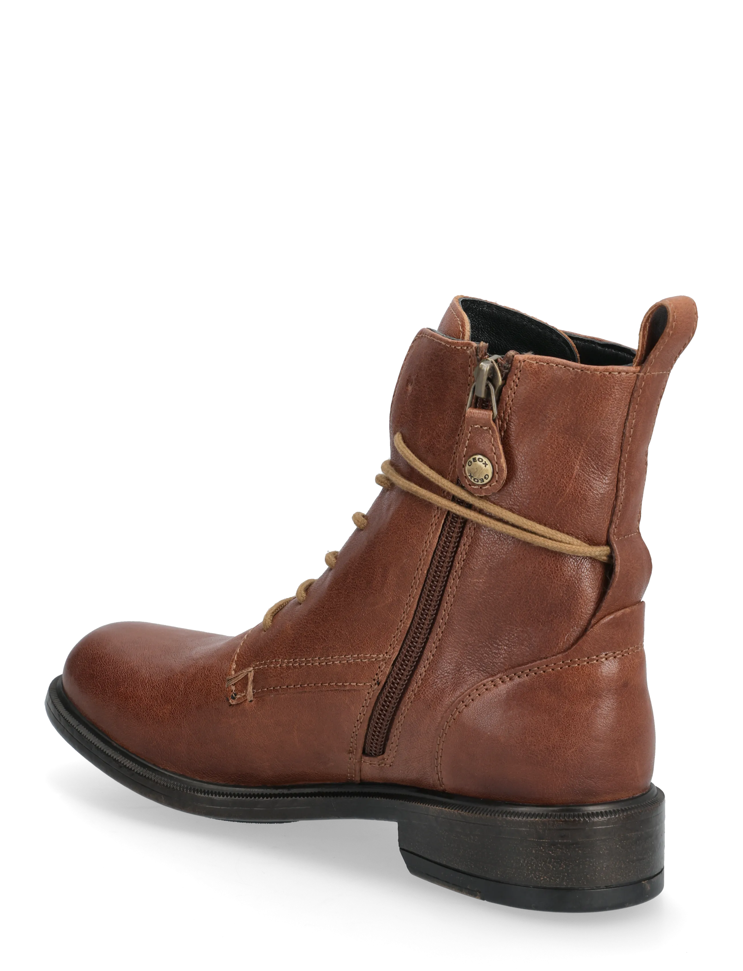 GEOX - D CATRIA A - snørestøvler - med brown - 2