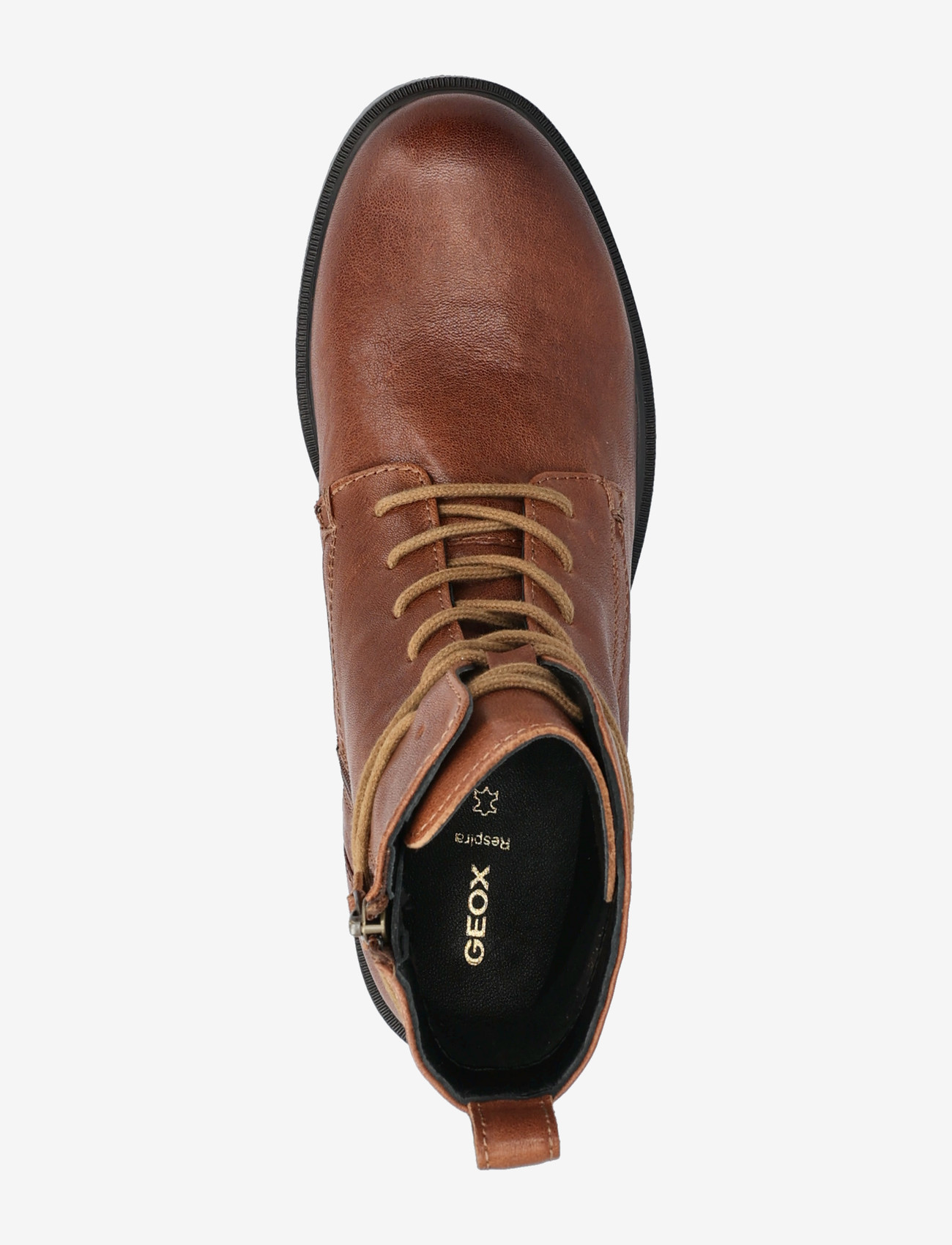 GEOX - D CATRIA A - flache stiefeletten - med brown - 3