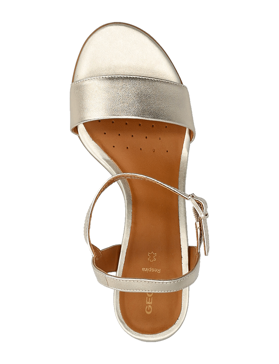 GEOX - D AURELY 50 B - sandaletten - gold - 3