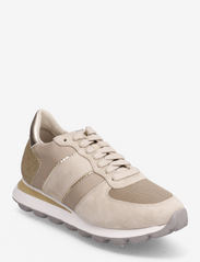 GEOX - D SPHERICA VSERIES - sportiska stila apavi ar pazeminātu potītes daļu - brown/gold - 0