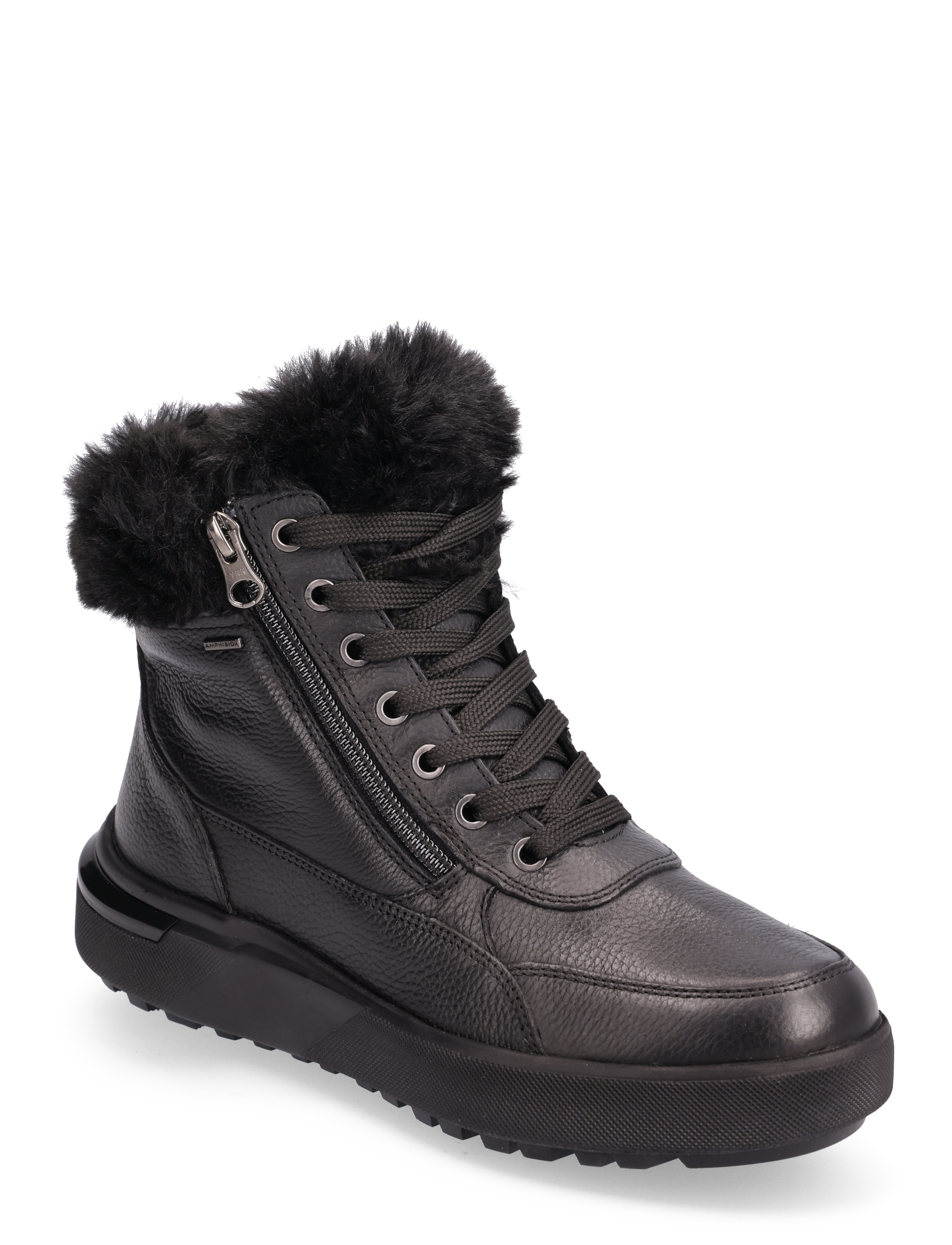GEOX D DALYLA B ABX A - Transitional Layering - BLK OXFORD / black