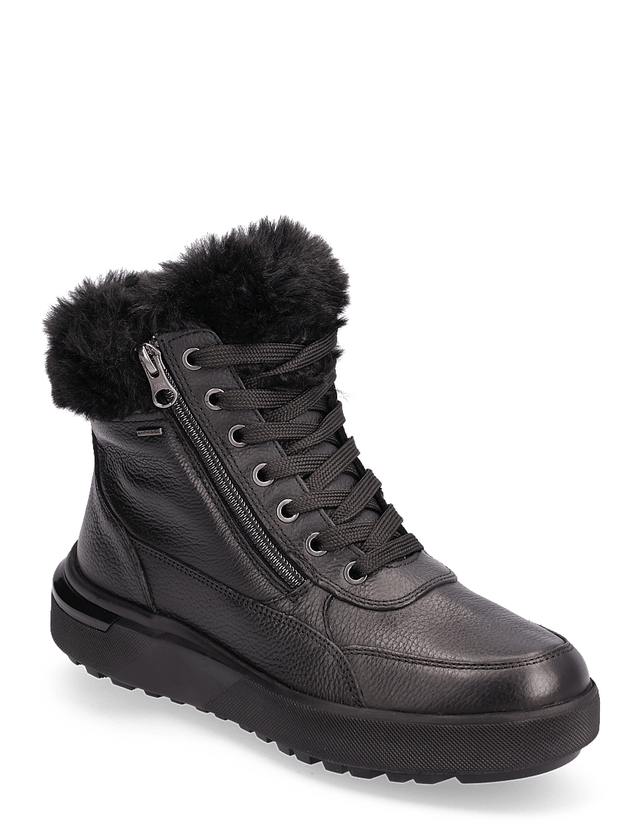 GEOX - D DALYLA B ABX A - winter boots - blk oxford - 0