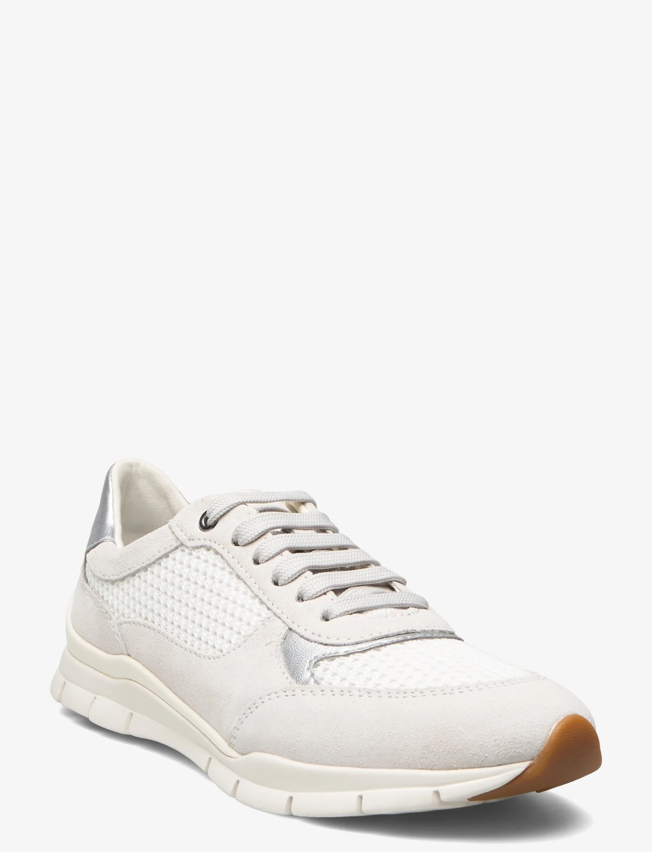 GEOX - D SUKIE A - sportiska stila apavi ar pazeminātu potītes daļu - off white - 0