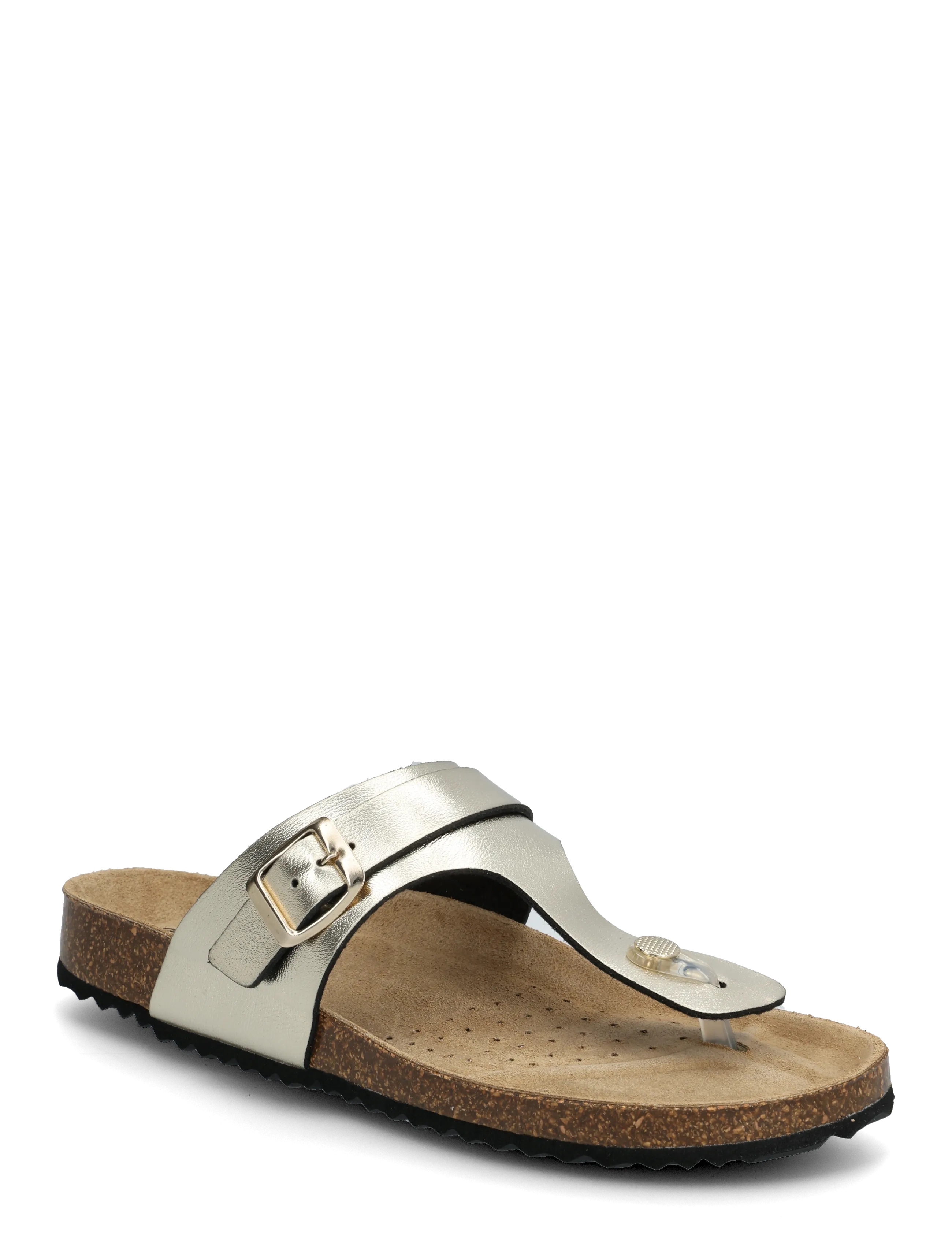 GEOX D Brionia K, 35, Sandals, Gold - Flat Frauen