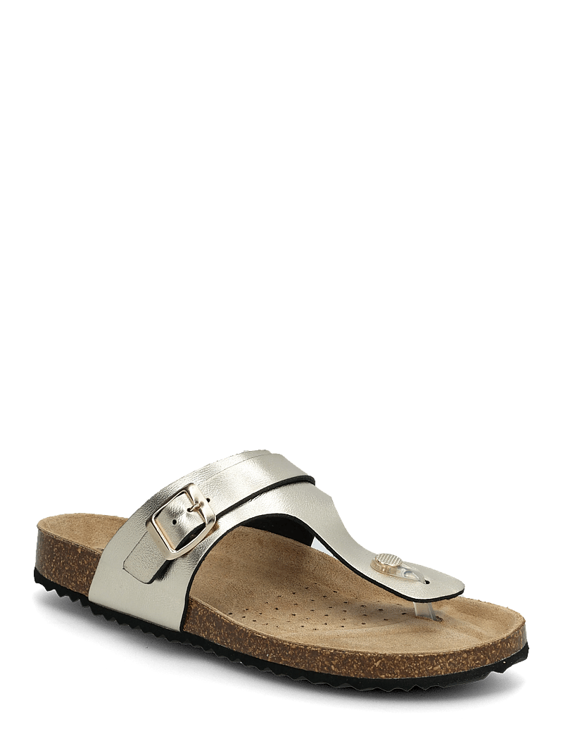 GEOX - D BRIONIA K - flade sandaler - gold - 0