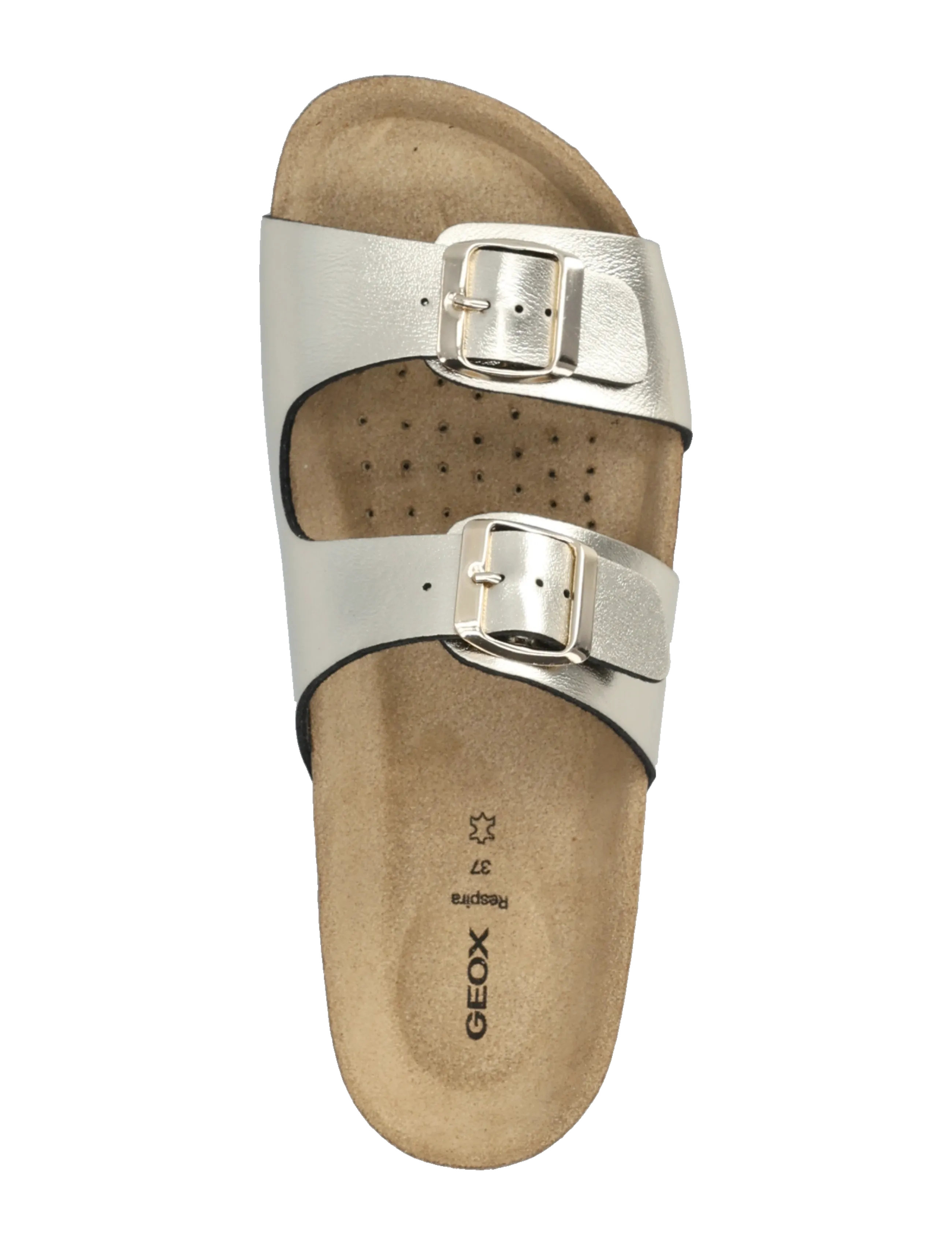 GEOX - D BRIONIA L - flache sandalen - gold - 3