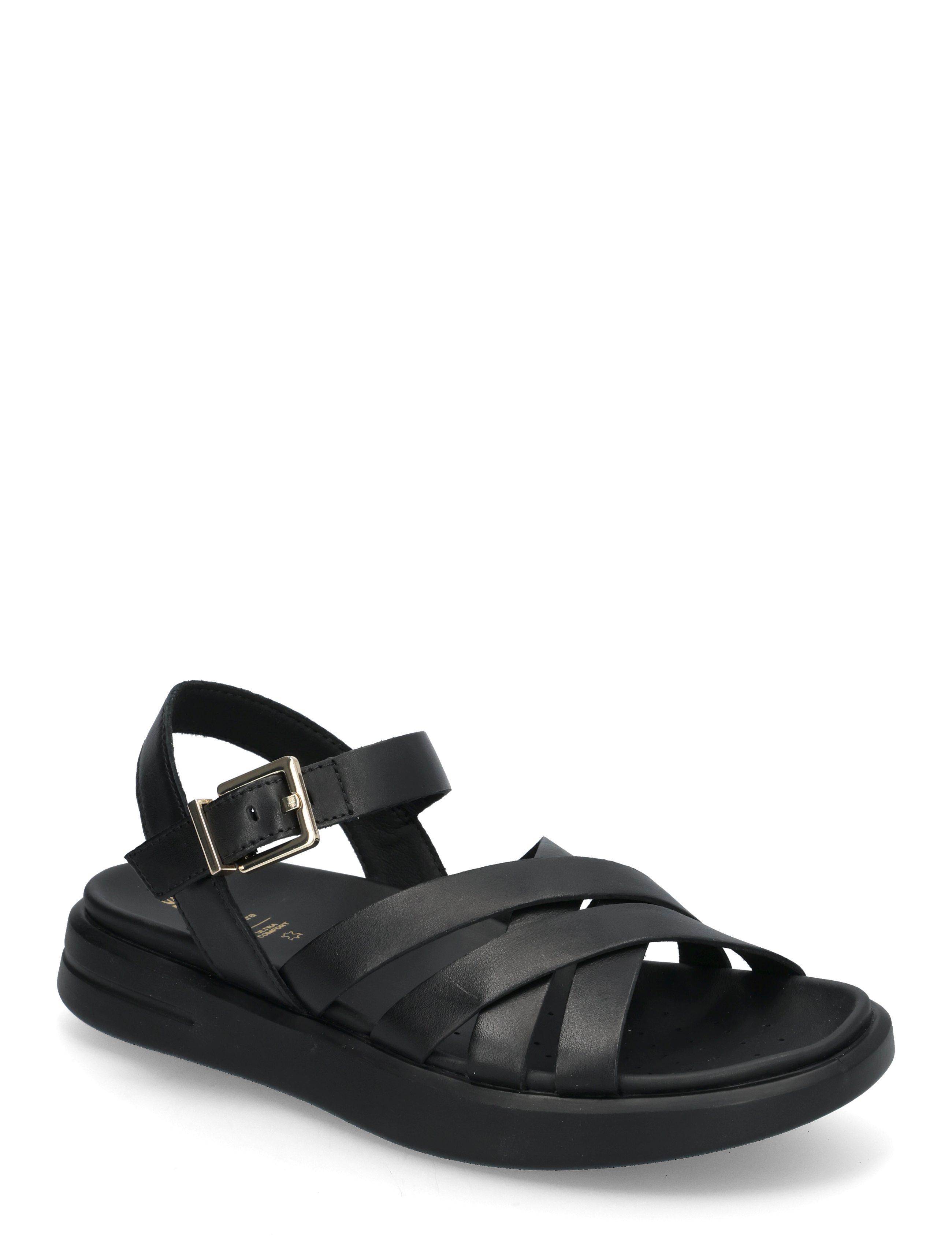 GEOX D Xand 2S B, 38, Sandals, Schwarz - Flat Frauen