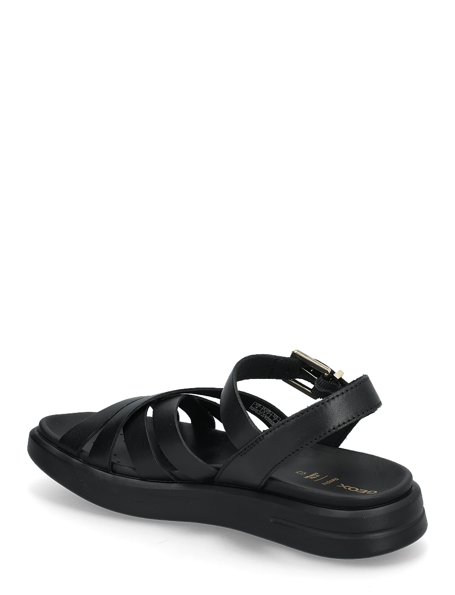GEOX - D XAND 2S B - gladiaatori-sandaalid - black - 2
