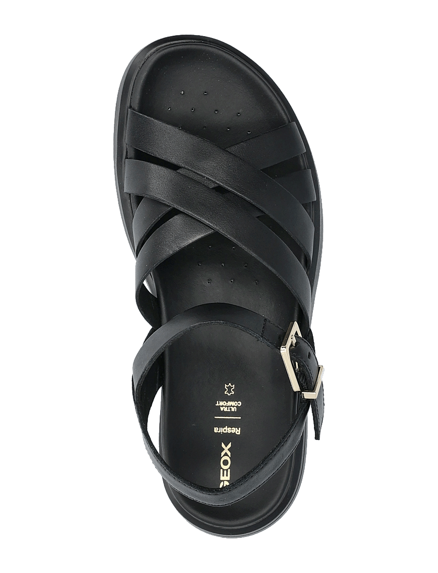 GEOX - D XAND 2S B - gladiaatori-sandaalid - black - 3