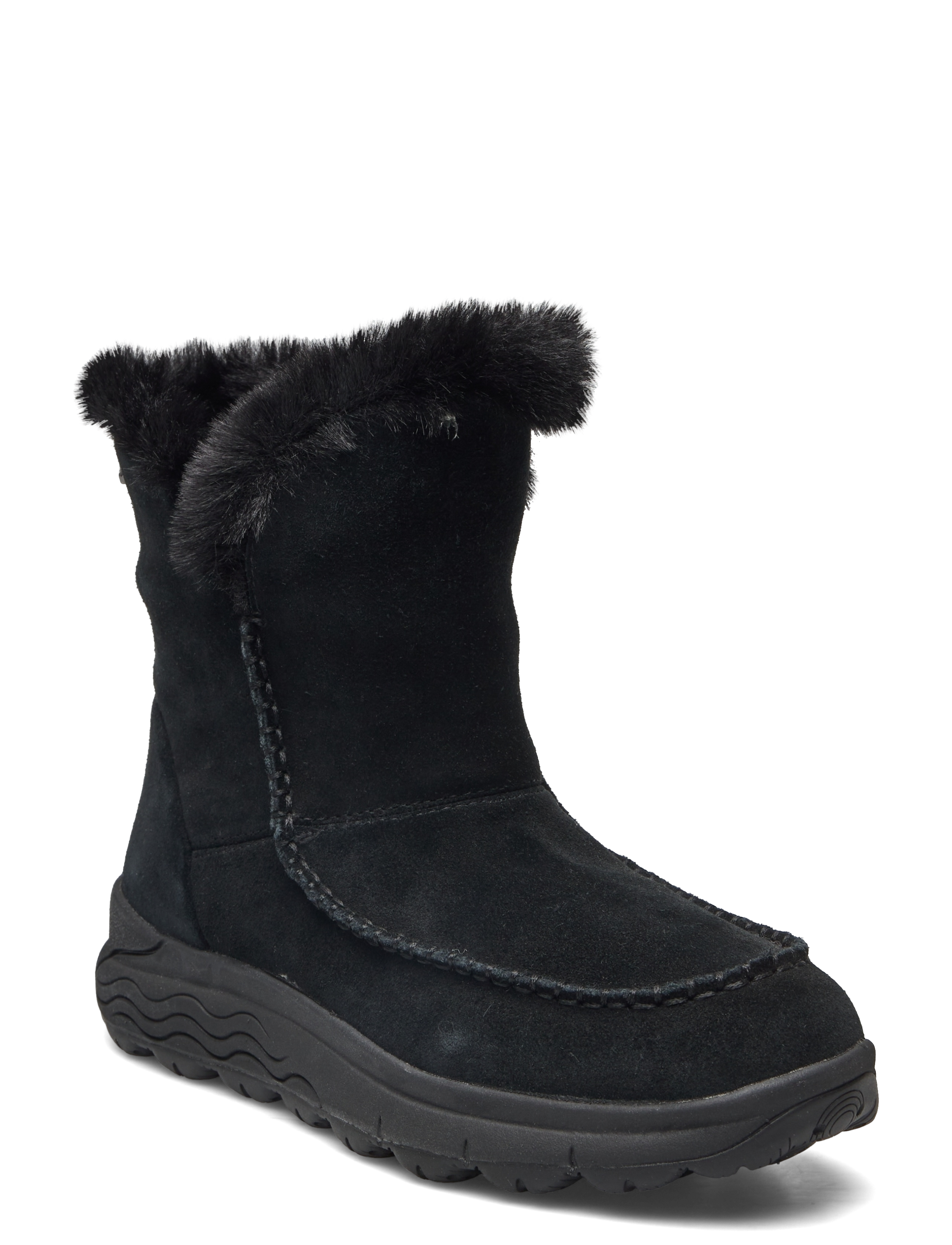 GEOX D SPHERICA 4X4 B ABX - GEOX - BLK OXFORD / black