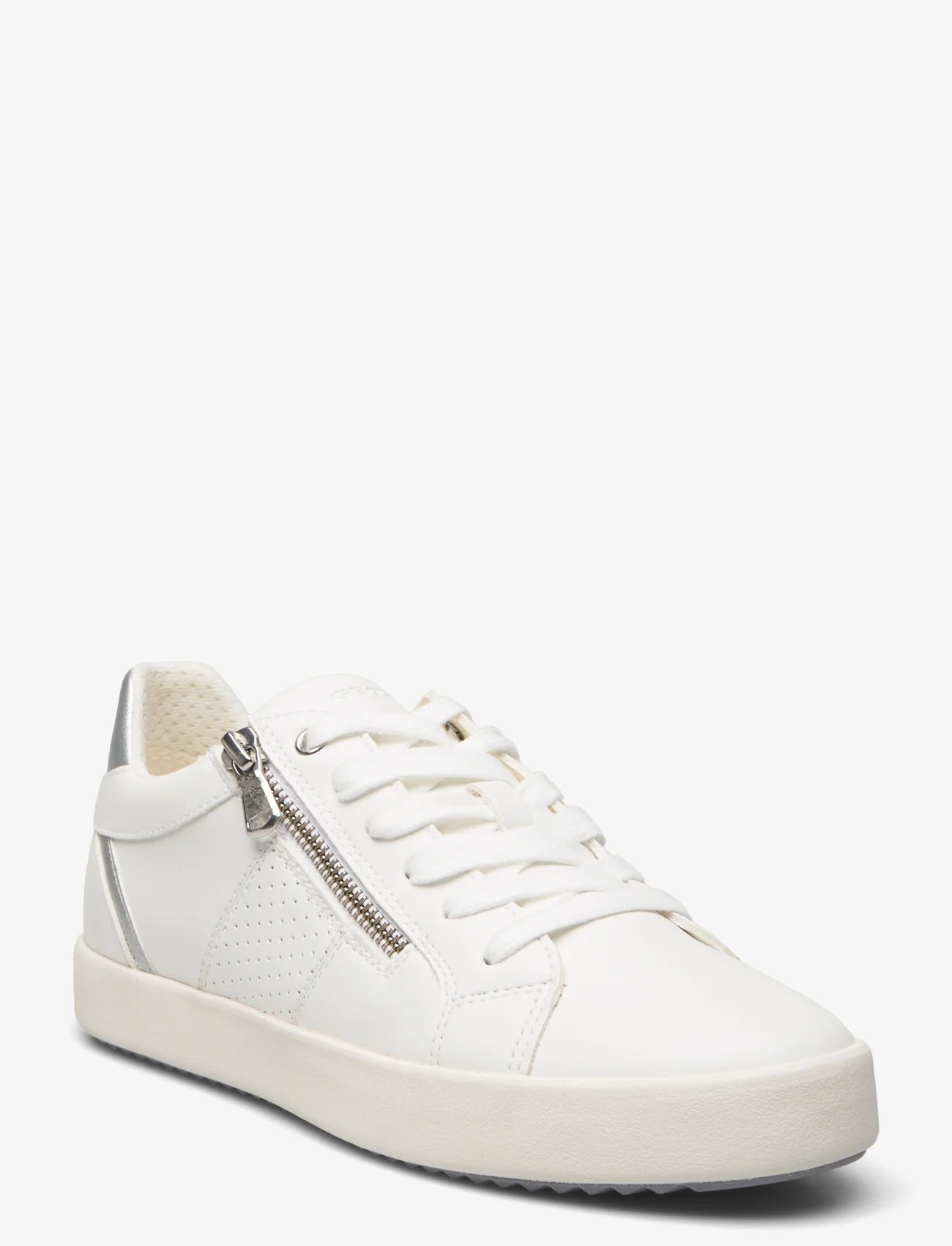 GEOX - D BLOMIEE E - lave sneakers - wht silver - 0
