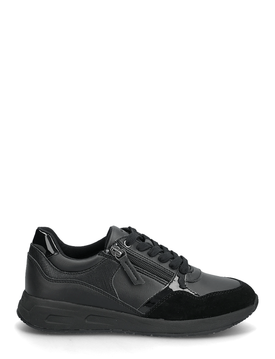 GEOX - D BULMYA B - lave sneakers - blk oxford - 1
