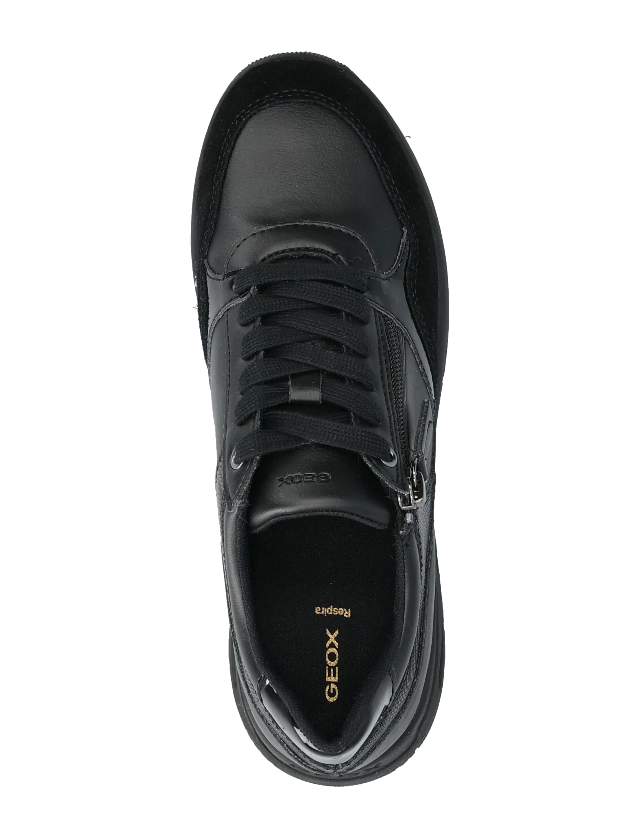 GEOX - D BULMYA B - lave sneakers - blk oxford - 3