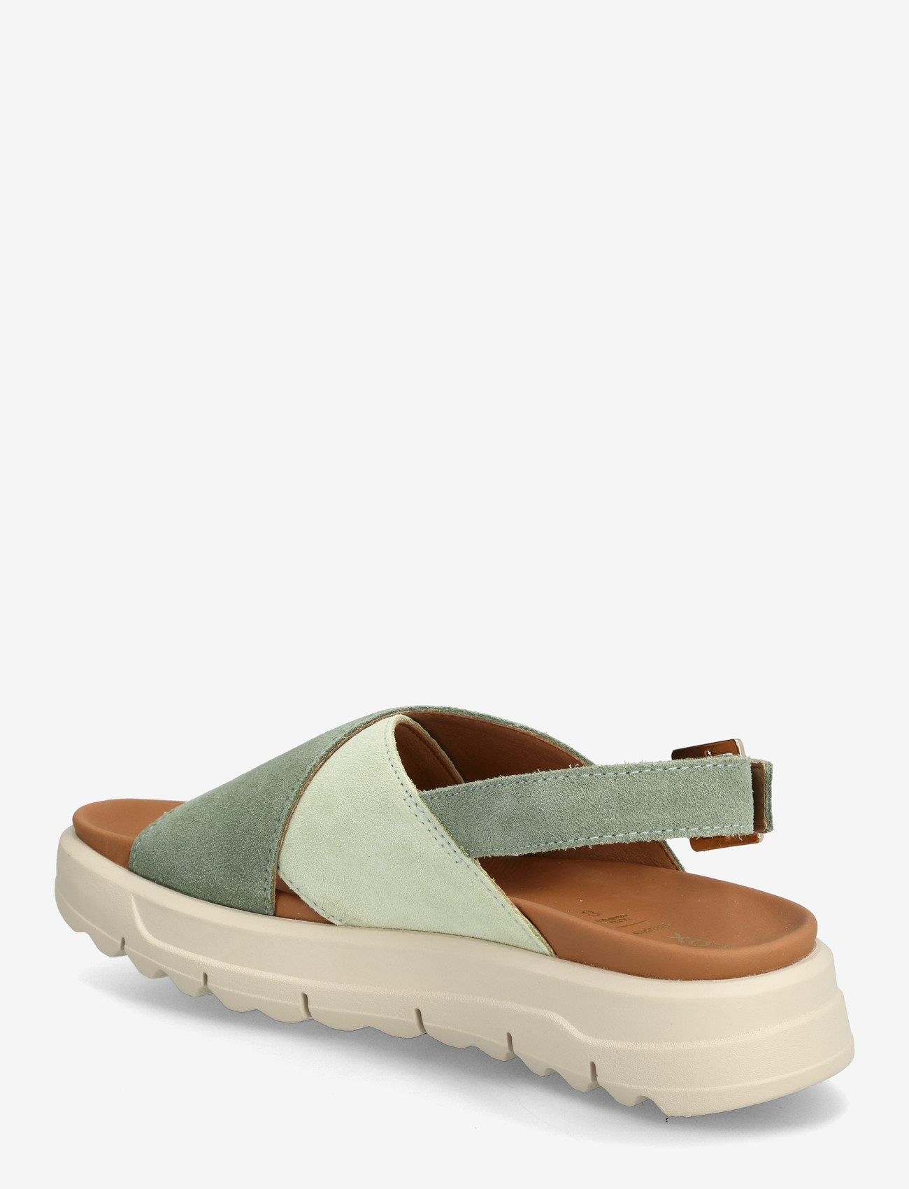 GEOX - D XAND 2.1S E - platform sandals - olive/lt green - 1