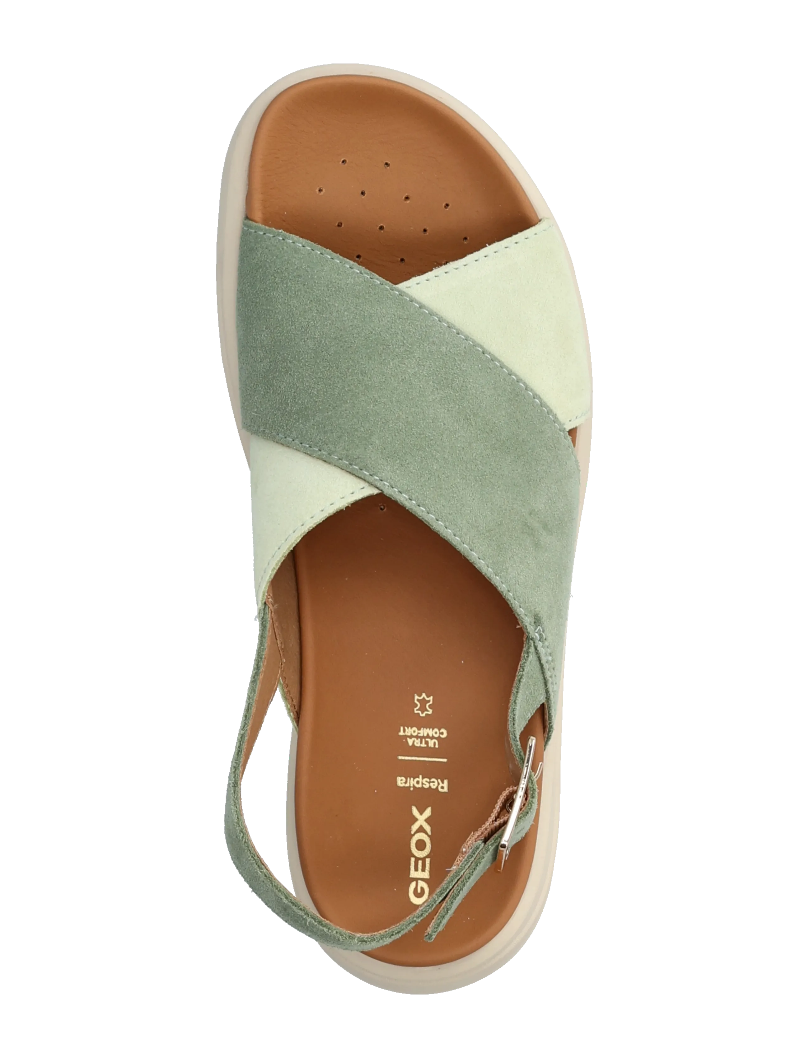 GEOX - D XAND 2.1S E - plateau-sandalen - olive/lt green - 3