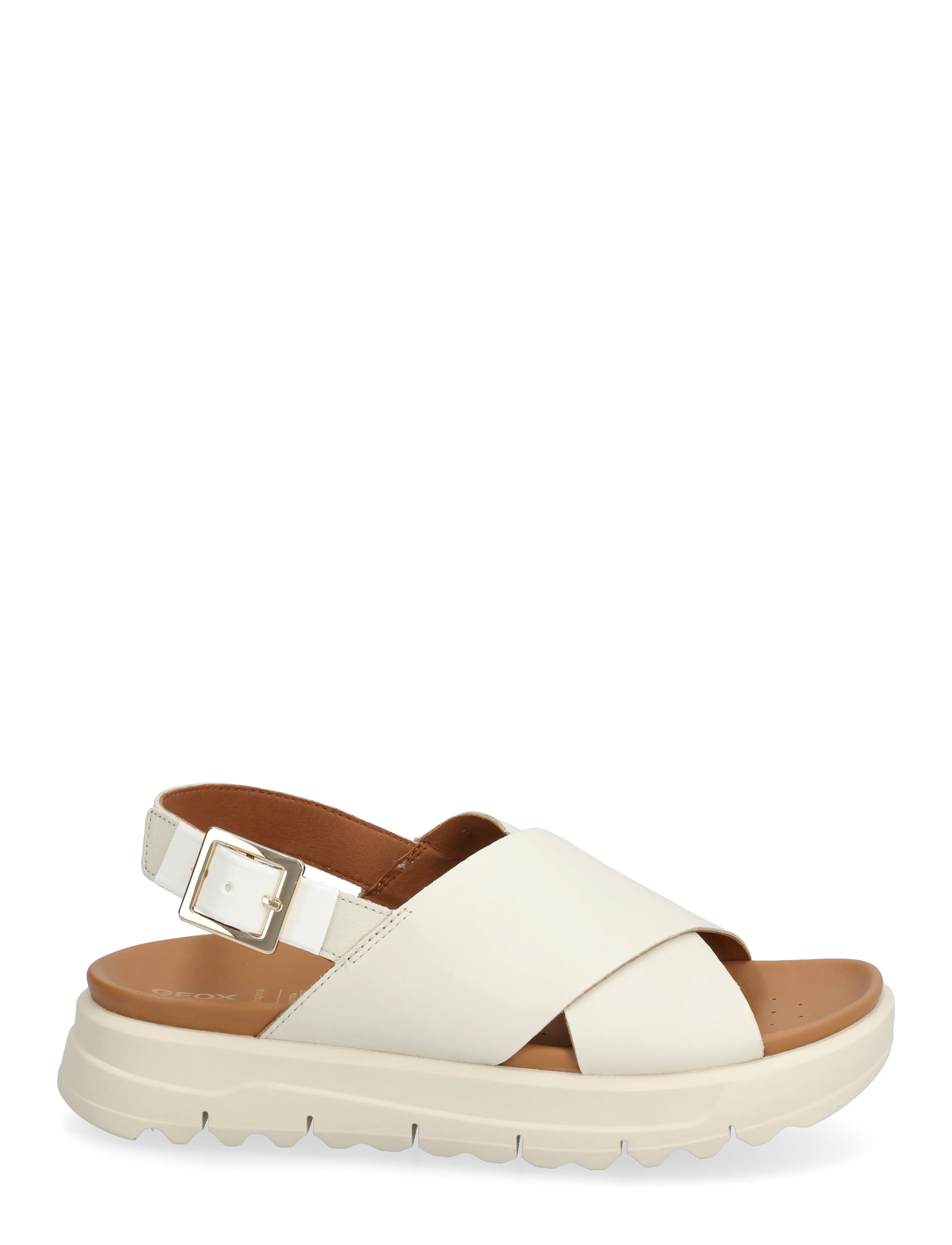 GEOX - D XAND 2.1S E - flate sandaler - off white - 1
